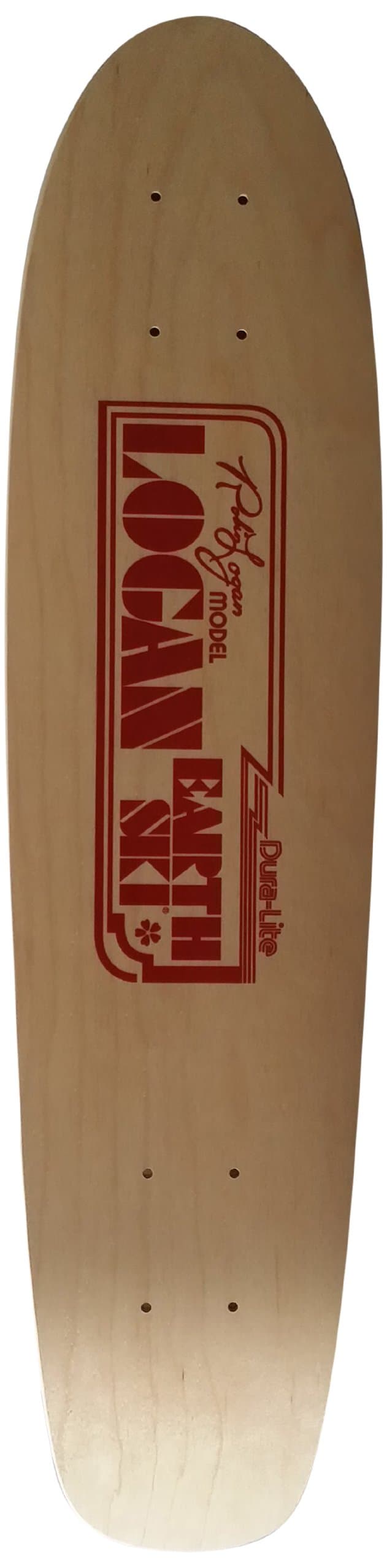 Dura-Lite Robin Logan Model Deck, 7.25 x 29.33-Inch/15.75-Inch WB, Red