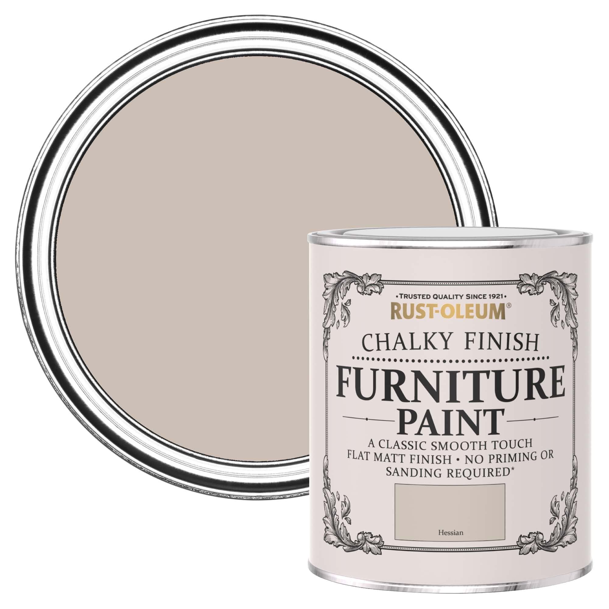 Chalky Furniture Paint Hessian 750ml