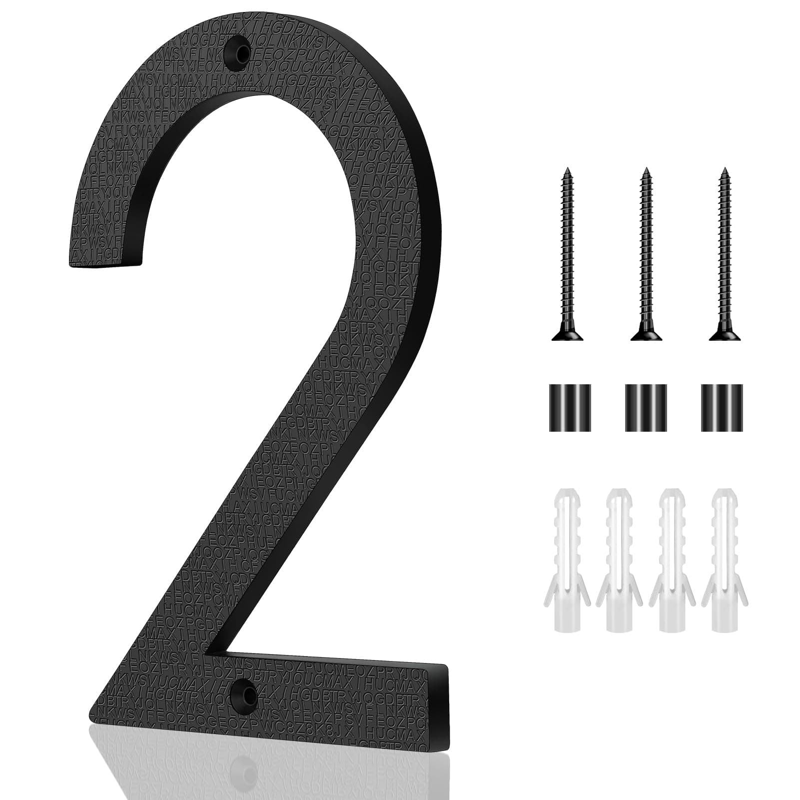 8 Inch House Number, (2)