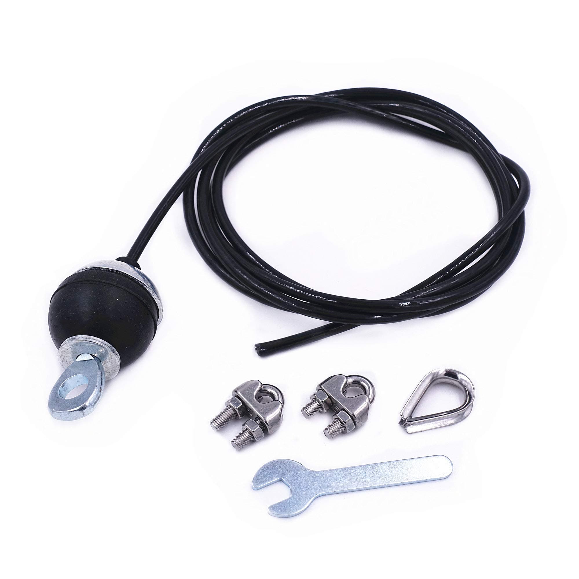 J Bryant Fitness Gym Replacement Cable Fitness Pulley Thick 5mm Heavy Duty Steel Wire Rope for Home Gym Cable Pulley Machine Accessories