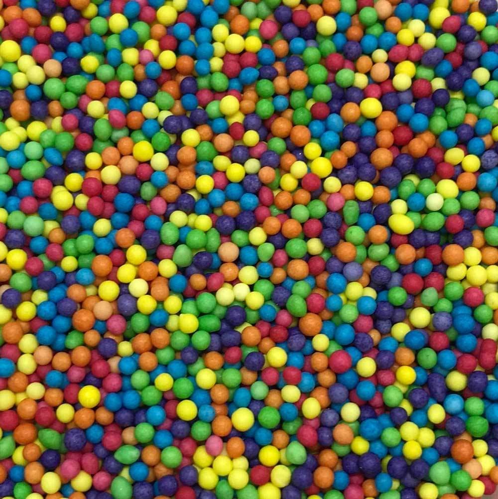 200grams Bright Multicoloured Sprinkles 100s and 1000s (Pride Mix) Edible Cake Decorations (200g)