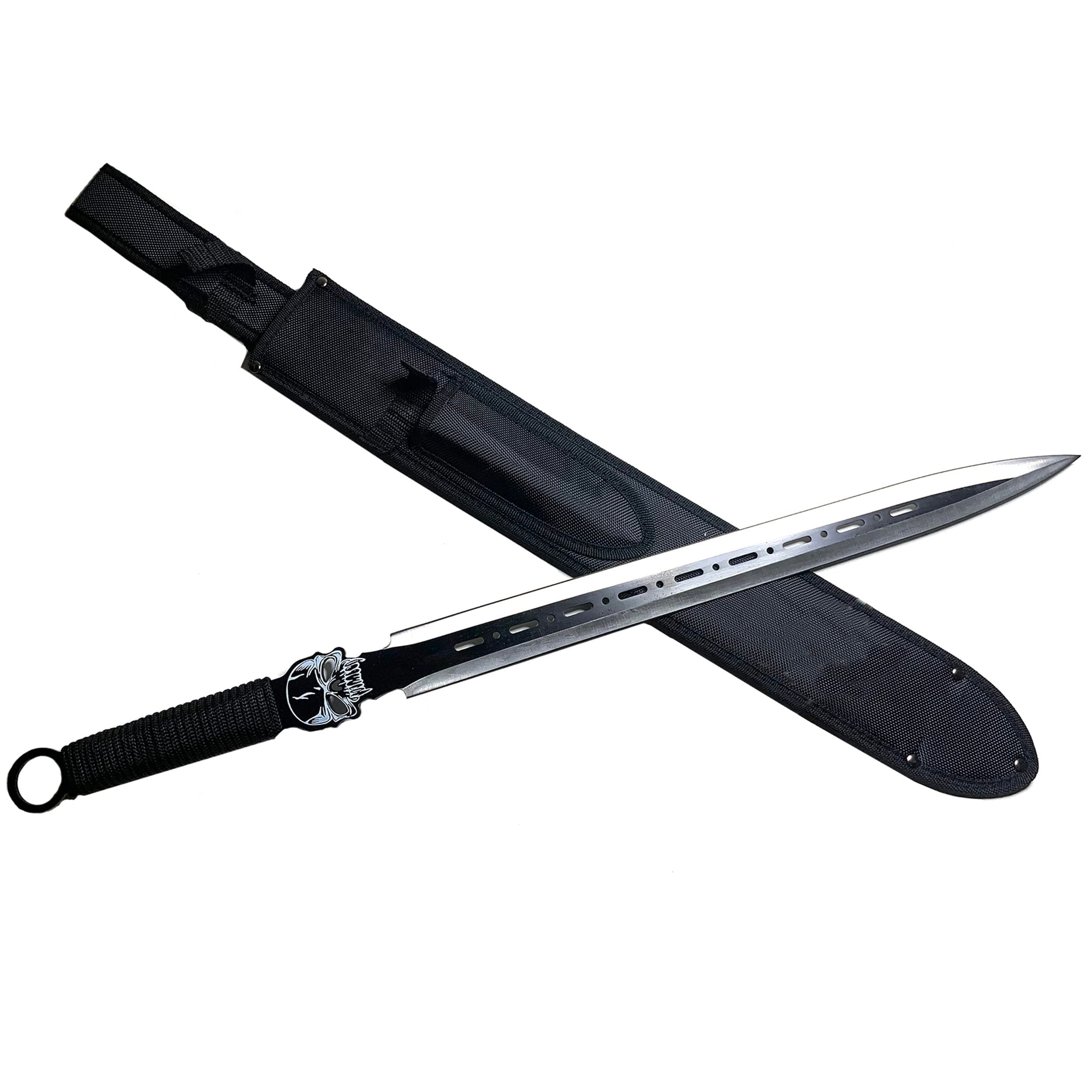 26" Fantasy Skull Style Machete for Collection, Gift, Outdoor Activity Purpose.