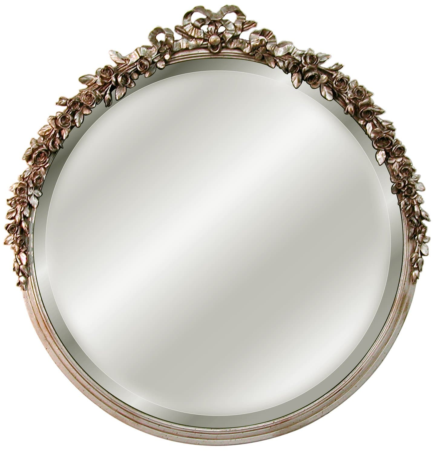 Hickory Manor House 6031SH Round Rose Mirror/Shimmer