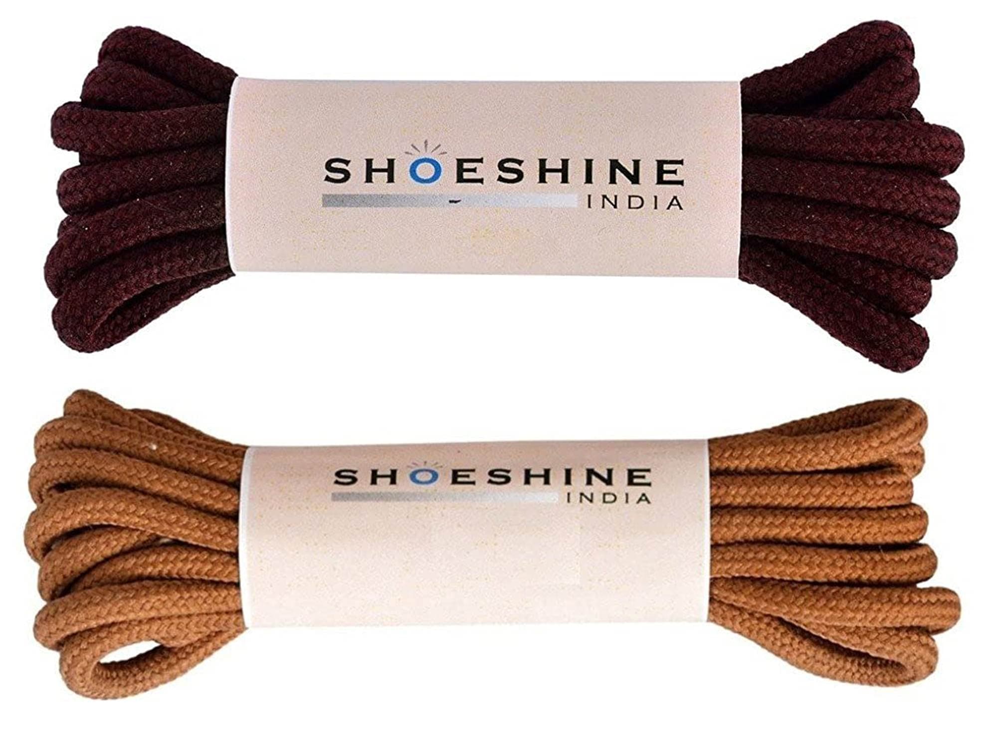 SHOESHINERound Shoelace Boot Laces Hiking Trekking Shoe Laces