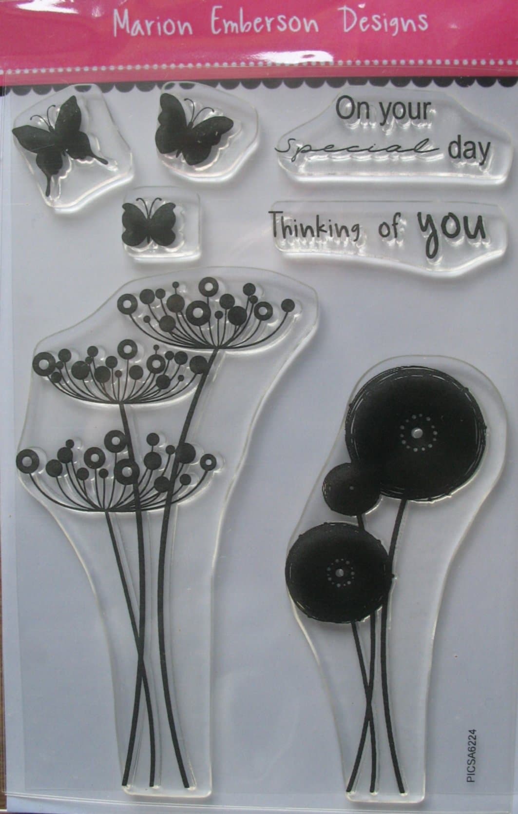 Art Stamps A6 Marion Emberson On Your Special Day Stamp