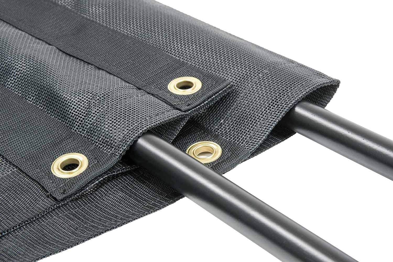 Mytee Products 7' x 18' Dump Truck Vinyl Coated Mesh Tarps Cover with 5 Inch 18oz Double Pocket