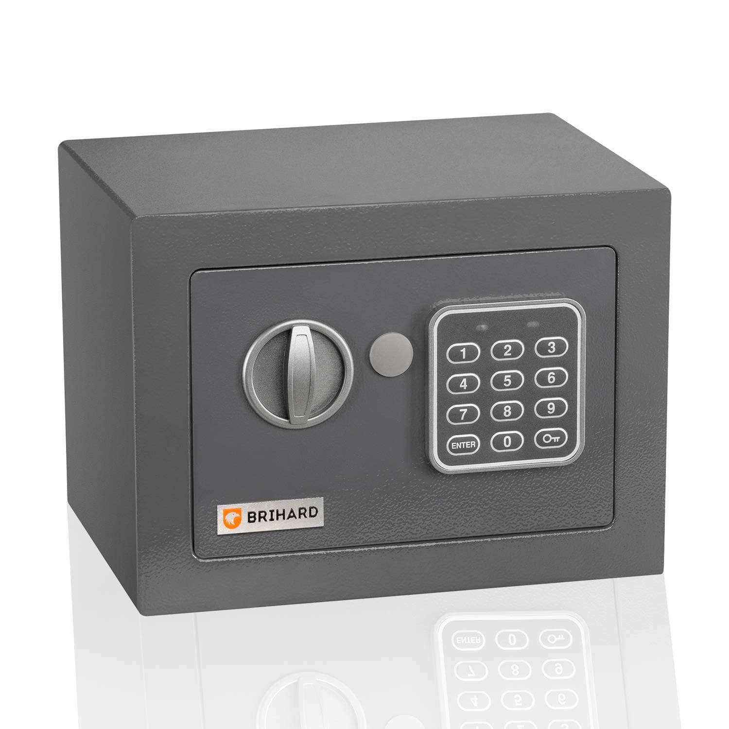 Junior Electronic Safe 17x23x17cm - Small Electronic Safe with Code - Digital Keypad LED Lock - First Safe for Teenagerss