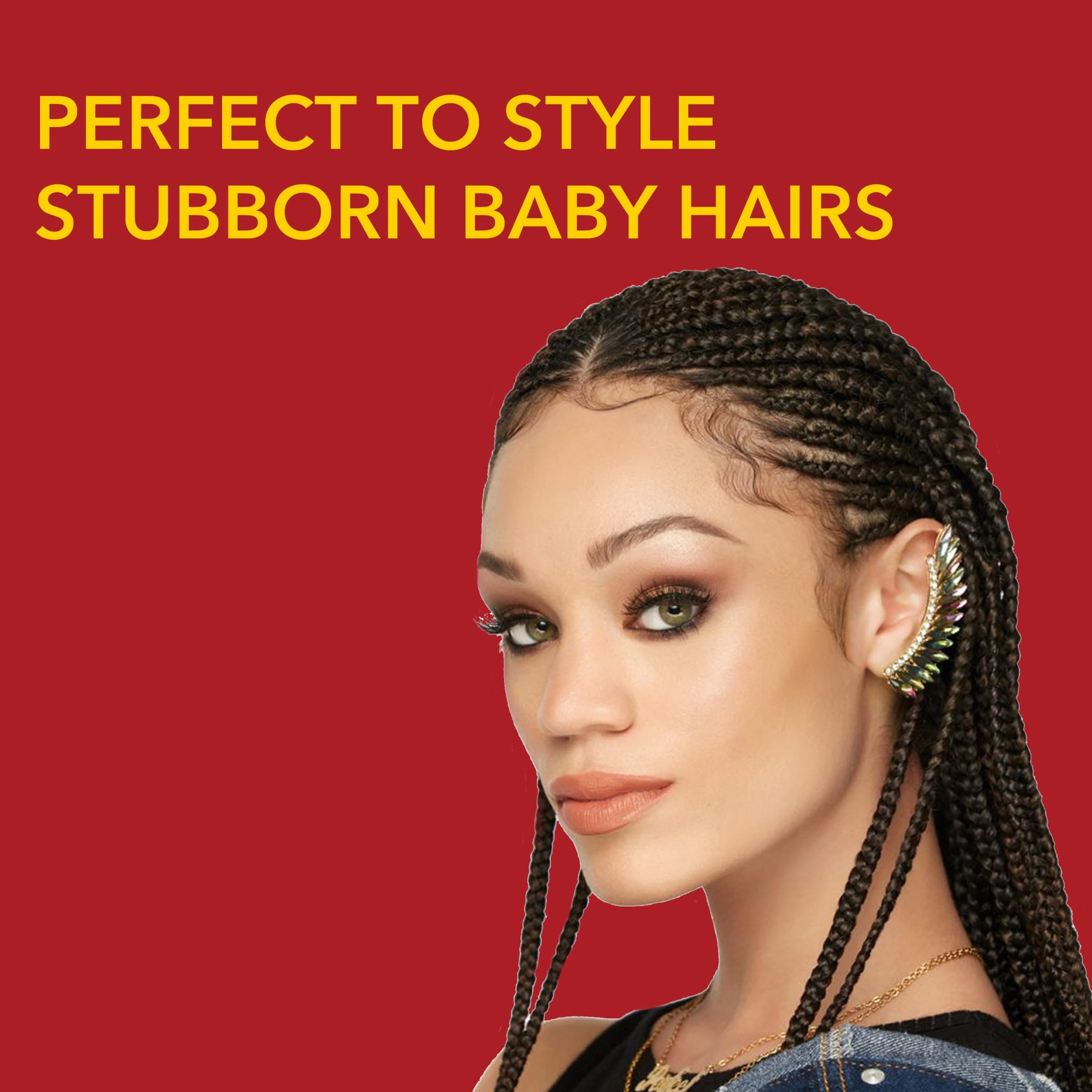 Creme of Nature With Argan Perfect Edges Extra Hold Hair Gel 6g (Pack of 6)