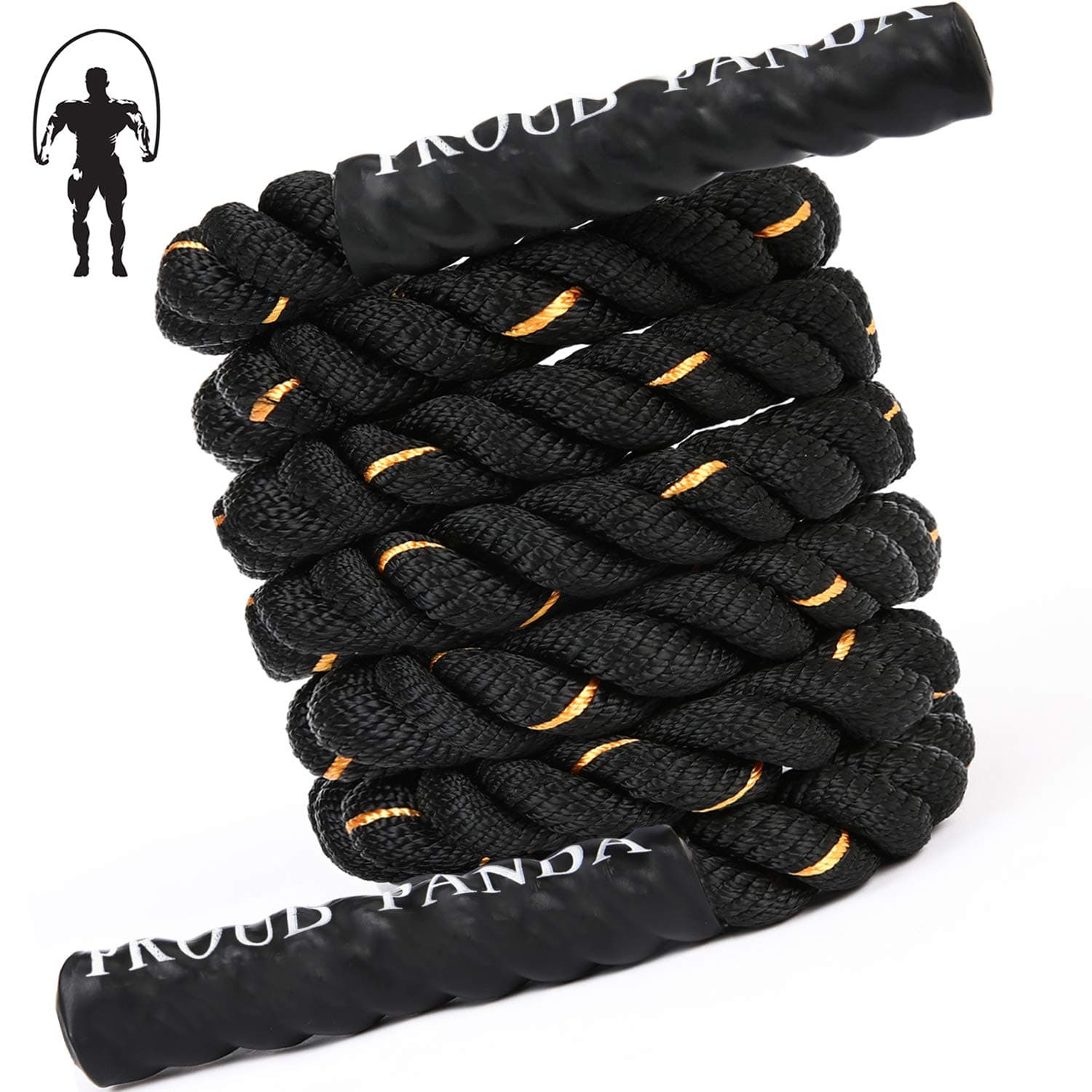 Heavy Jump Rope for Fitness 2lb/3lb/5lb Weighted Jump Rope Adult Men/Women Full Body Workout Gym Strength Training Improve Strength and Muscle Building