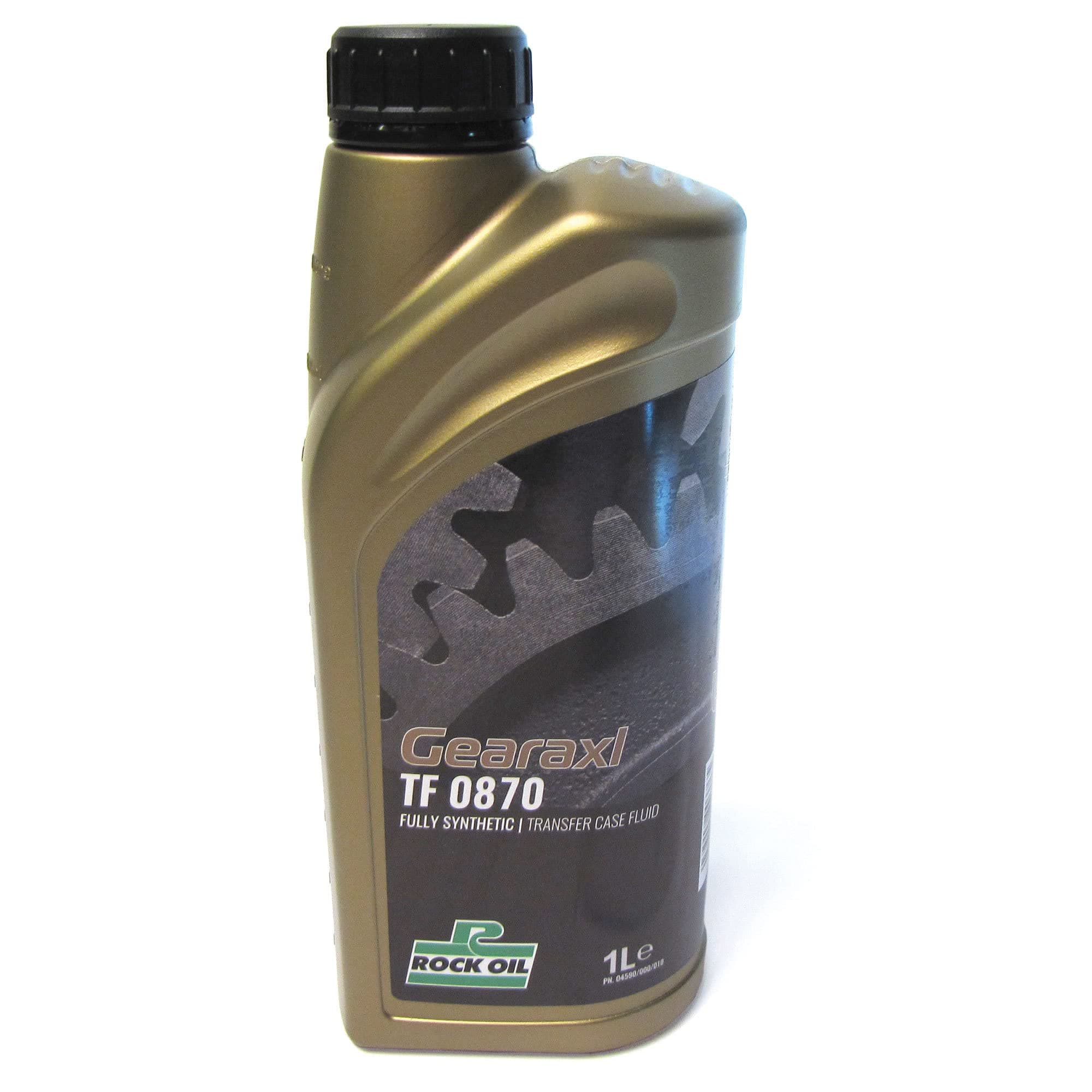 Rock Oil TF-0870 IYK500010 Full Synthetic Transfer Case Fluid (1 Liter) for Land Rover LR3, LR4, Range Rover Full Size, and Sport/Sport Supercharged