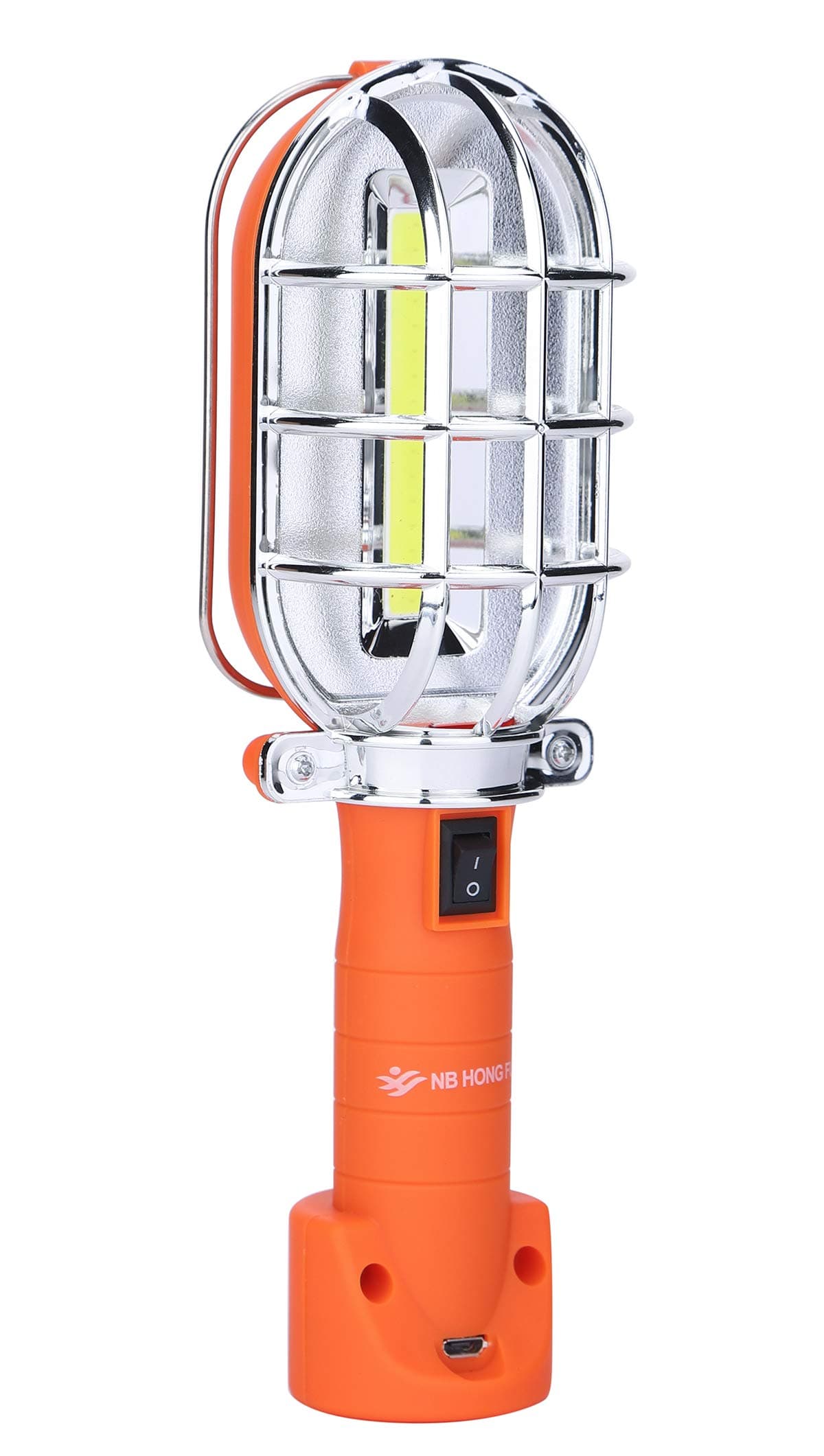 Trouble Light Cob LED Work Light with Magnetic Hook for Hand Rechargeable Portable Mechanic Light Handheld Flashlight Inspection Lamp for Car Repair, Home Use, Workshop, Garage, Emergency