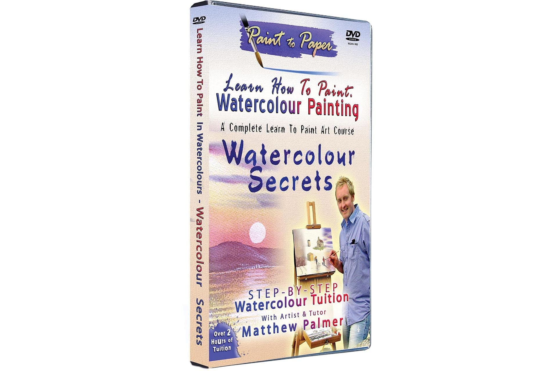 Learn how to paint in Watercolours Watercolour trade Secrets DVD with Matthew Palmer