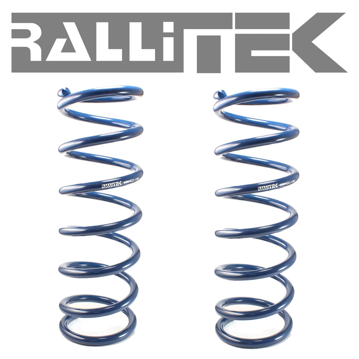 RalliTEK Rear Raised Springs - Fits Subaru WRX & STI 08-17 / Impreza 08-11