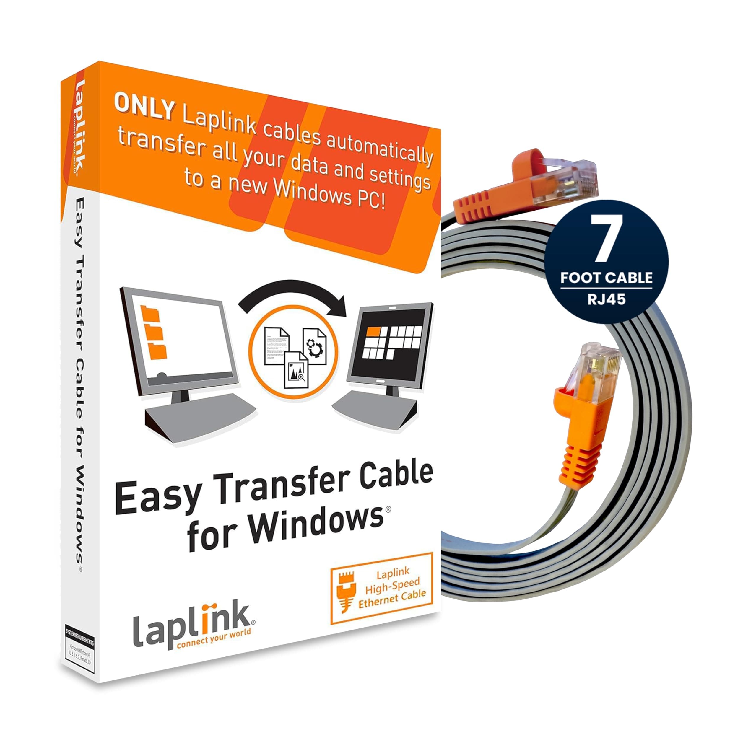 Laplink Easy Transfer Cable for Windows - Ethernet
