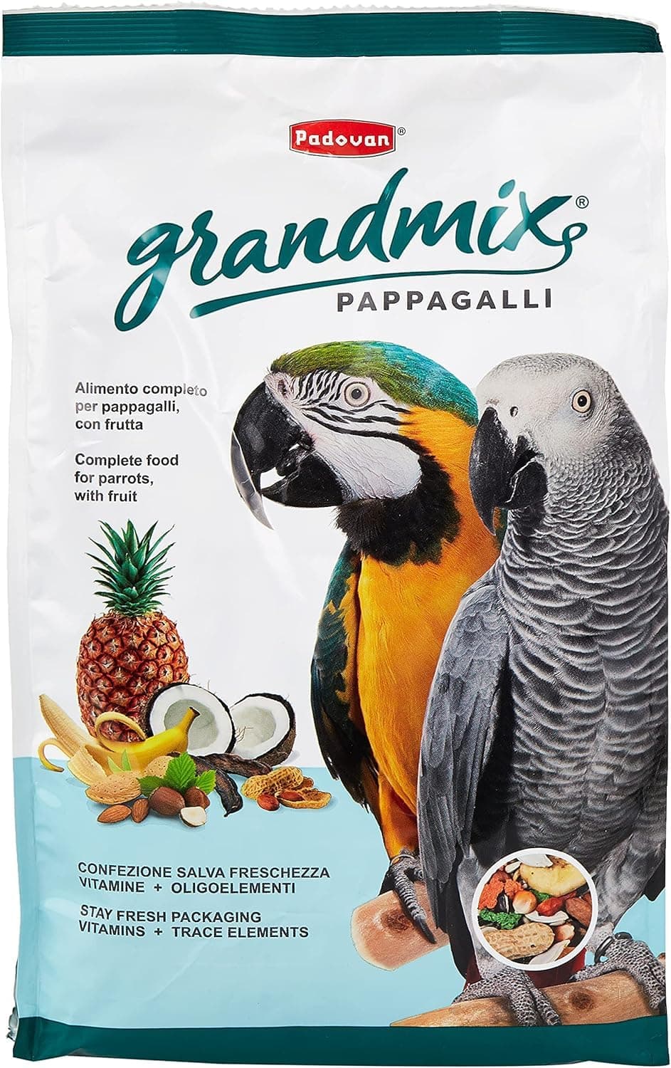 Brit Padovan Grandmix Pappagalli Bird Food 2 Kg
