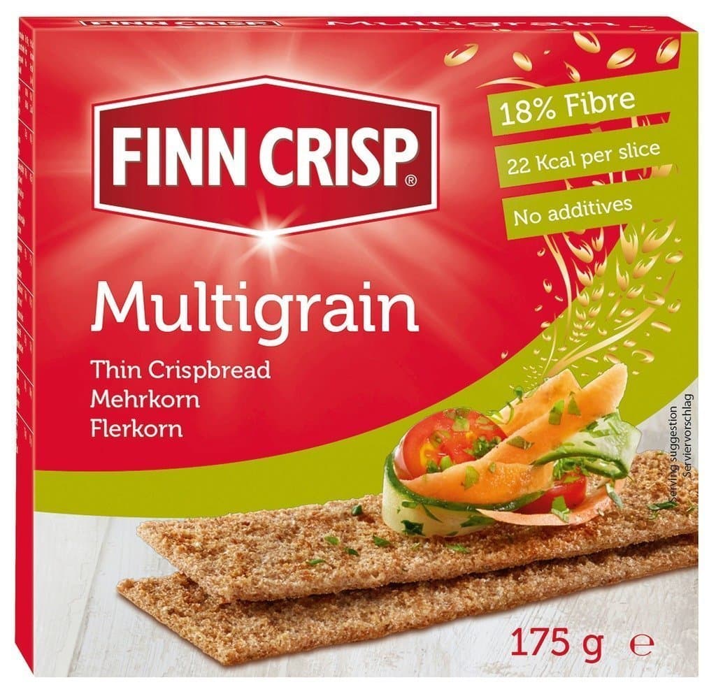 Finn Crisp Multigrain Crispbread (175g) - Pack of 2