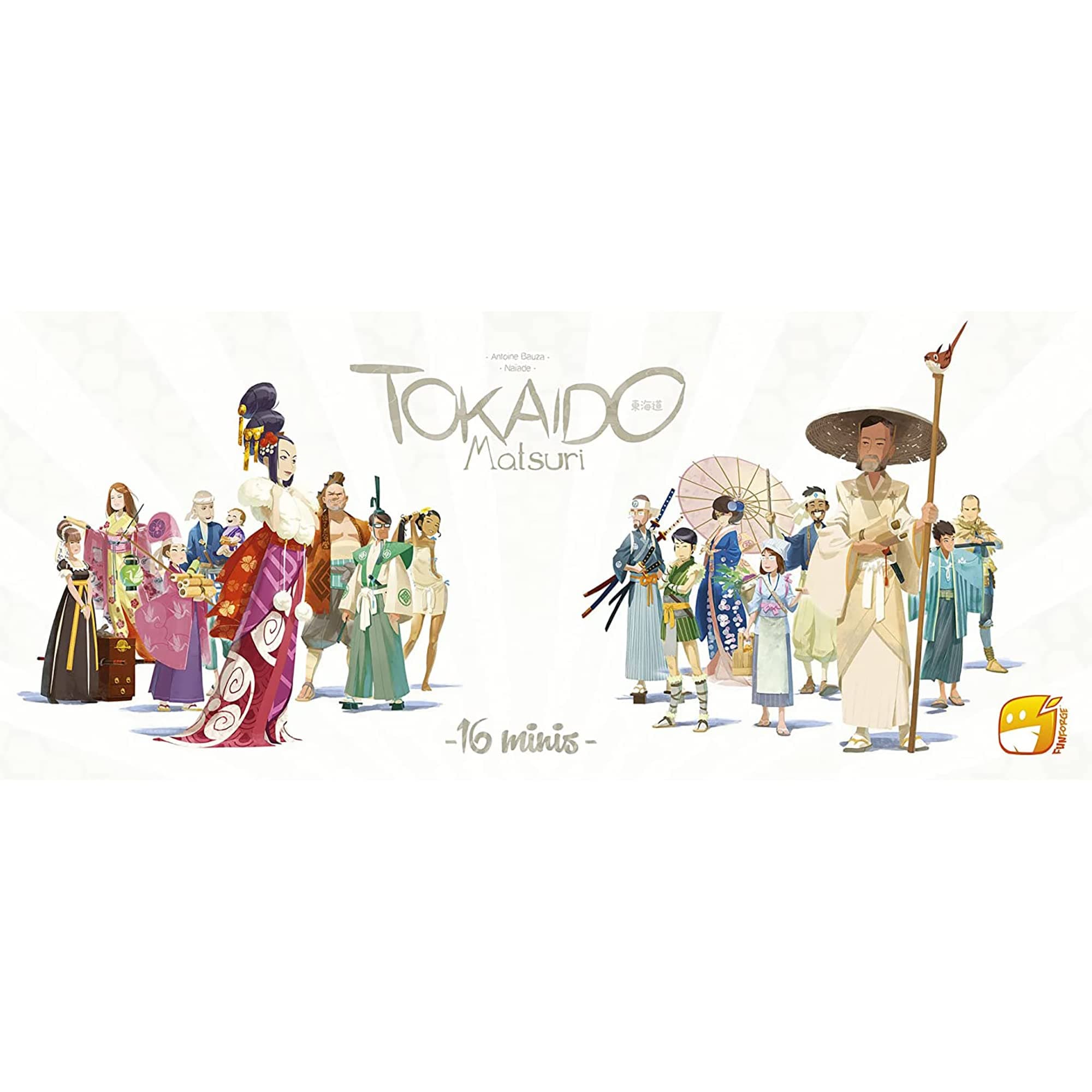 Funforge Tokaido Board Game Matsuri Miniature Figures Accessory Pack | Adventure Game | Exploration Game for Adults and Teens | 2-5 Players | Ages 8+