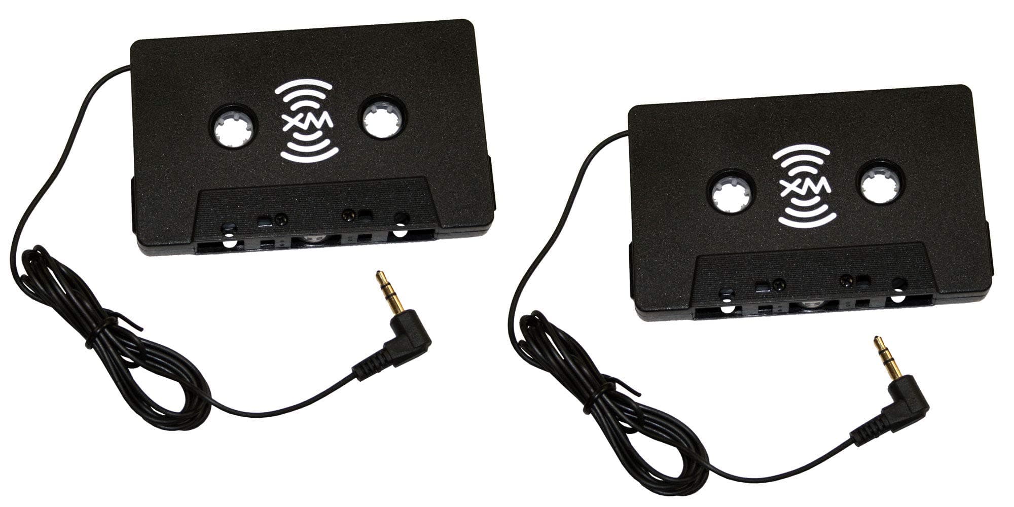 Satellite Radio Superstore 2 Pack - SiriusXM Cassette Tape Adapter, Works with All Sirius and XM Receivers, Sportster, Starmate, Stratus, Delphi, AudioVox, Onyx, Xpress and More