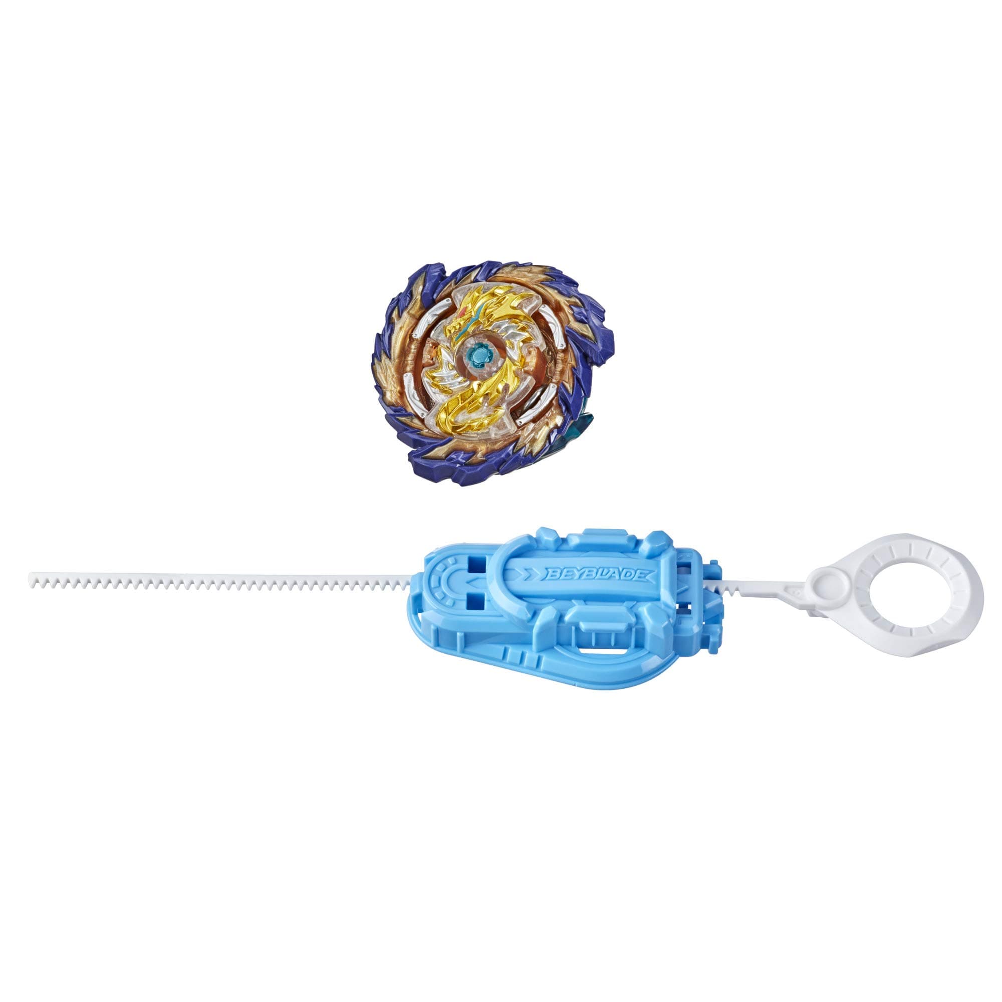 Beyblade Hasbro Burst Surge: Speedstorm Starter Pack Mirage Fafnir F6 w/Launcher,Gold,Small