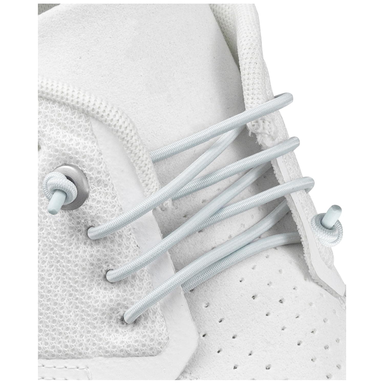 Endoto Elastic Shoelaces for ON Cloud 5 & 6 No Tie Replacements Shoes Laces Stretchy Bungee Running Training