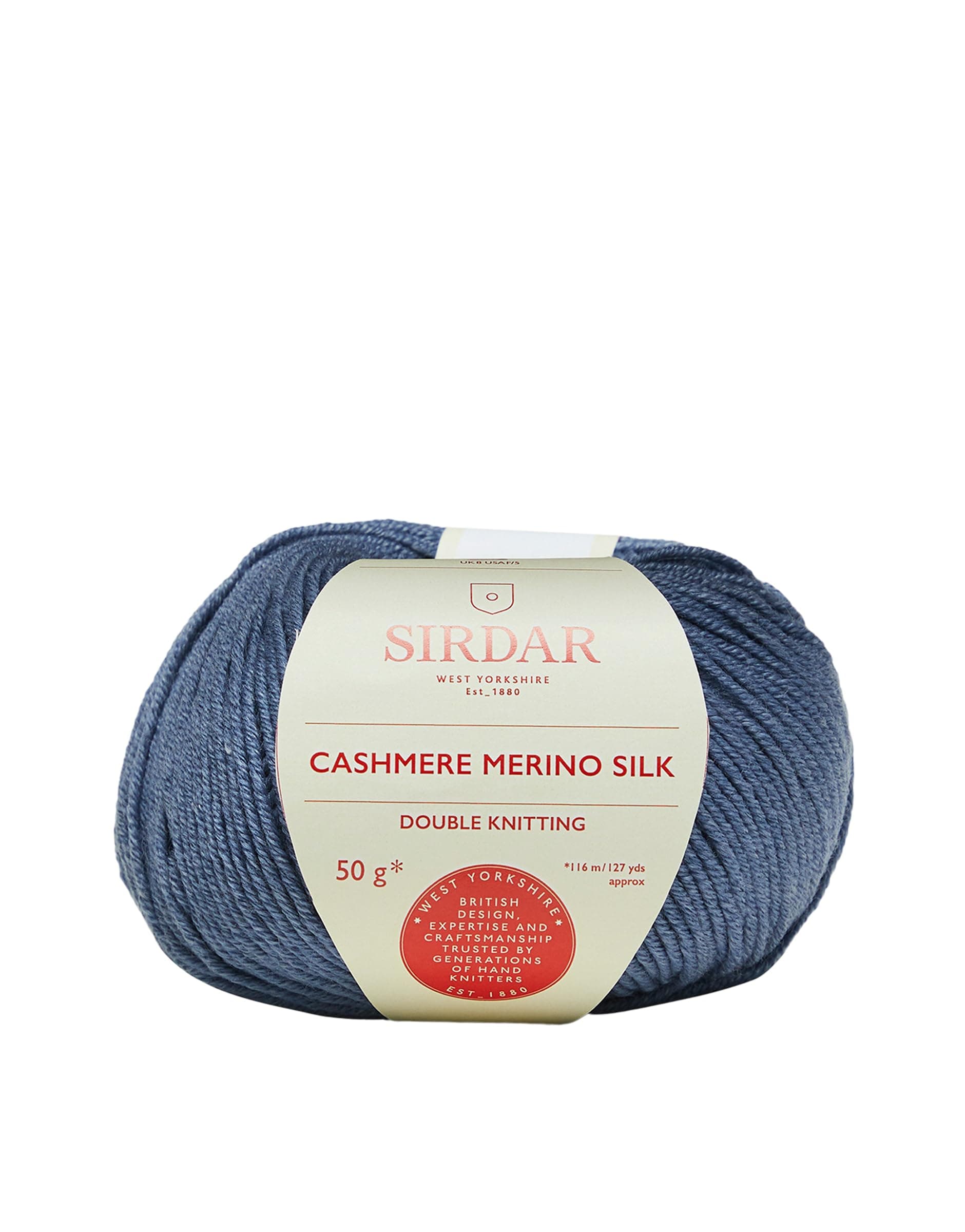 Sirdar Cashmere Merino Silk DK Double Knitting, China Blue (403), 50g