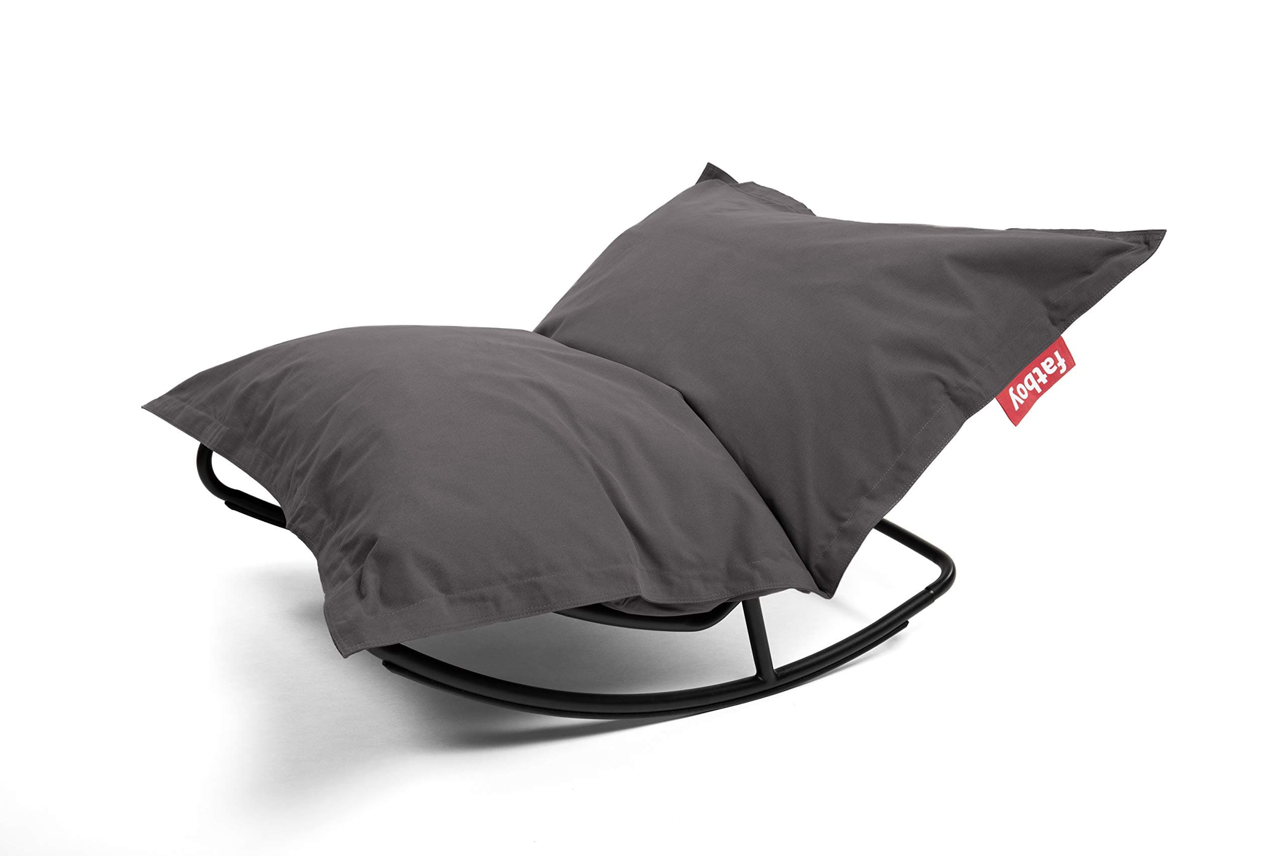 Fatboy Original Stonewashed n Roll Bean Bag Rocking Chair, Grey