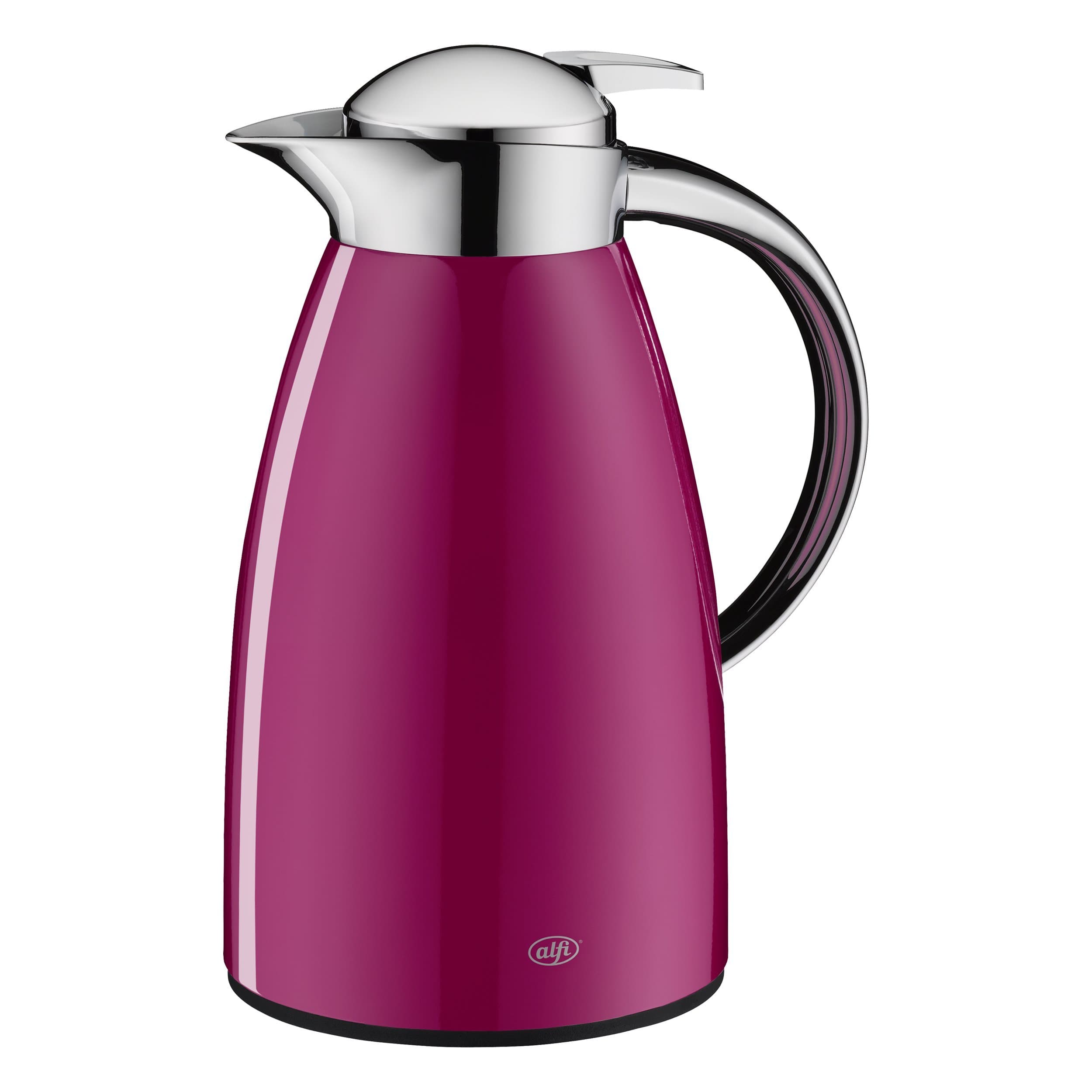 alfi Insulated jug, Stainless steel, Raspberry, 1 Litre