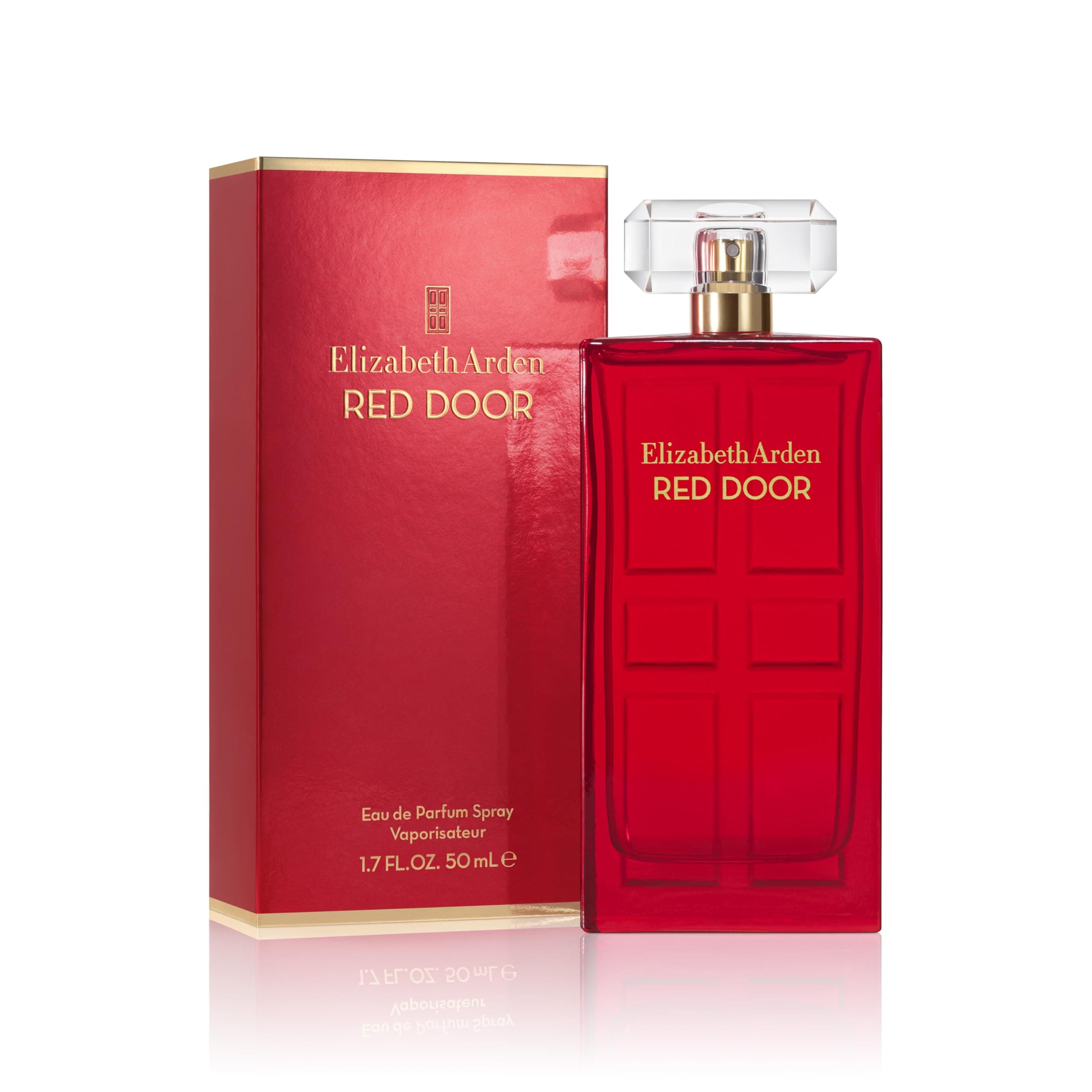 Red Door Women's Perfume, Fragrance, Floral Parfum with Notes of Freesia, Roses, and Sandalwood, Eau de Parfum, 1.7 fl oz