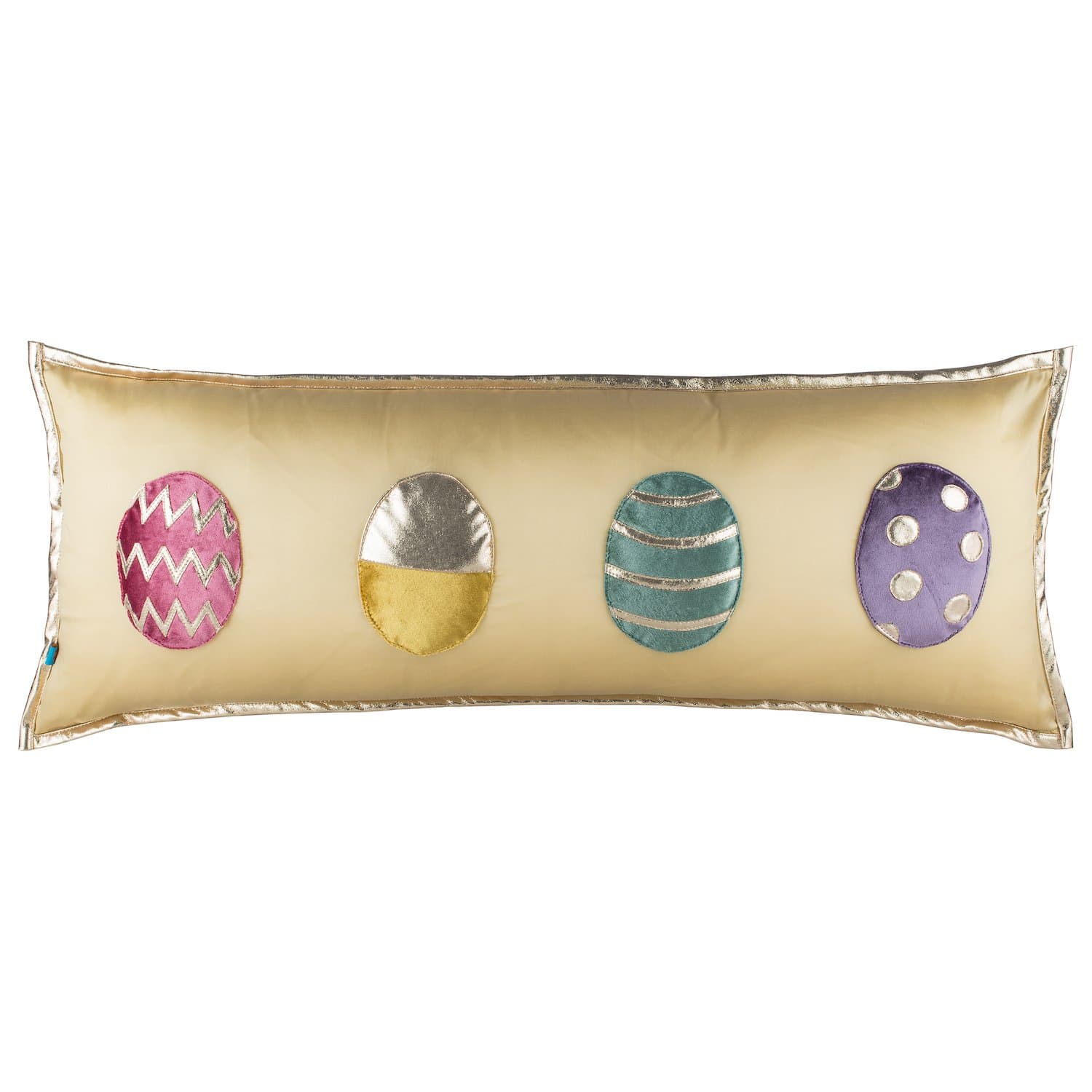 Cute Plush Spring Nature Textured Long Rectangle Throw Pillow Cushion Cover, Yellow, Colorful, 12x30