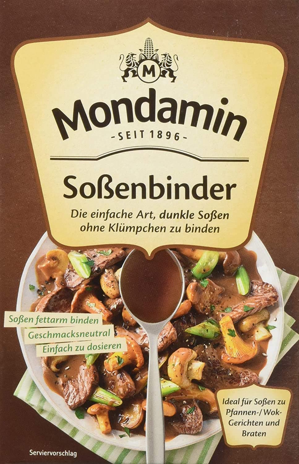 Mondamin Fix Soßenbinder dunkel (German Import)