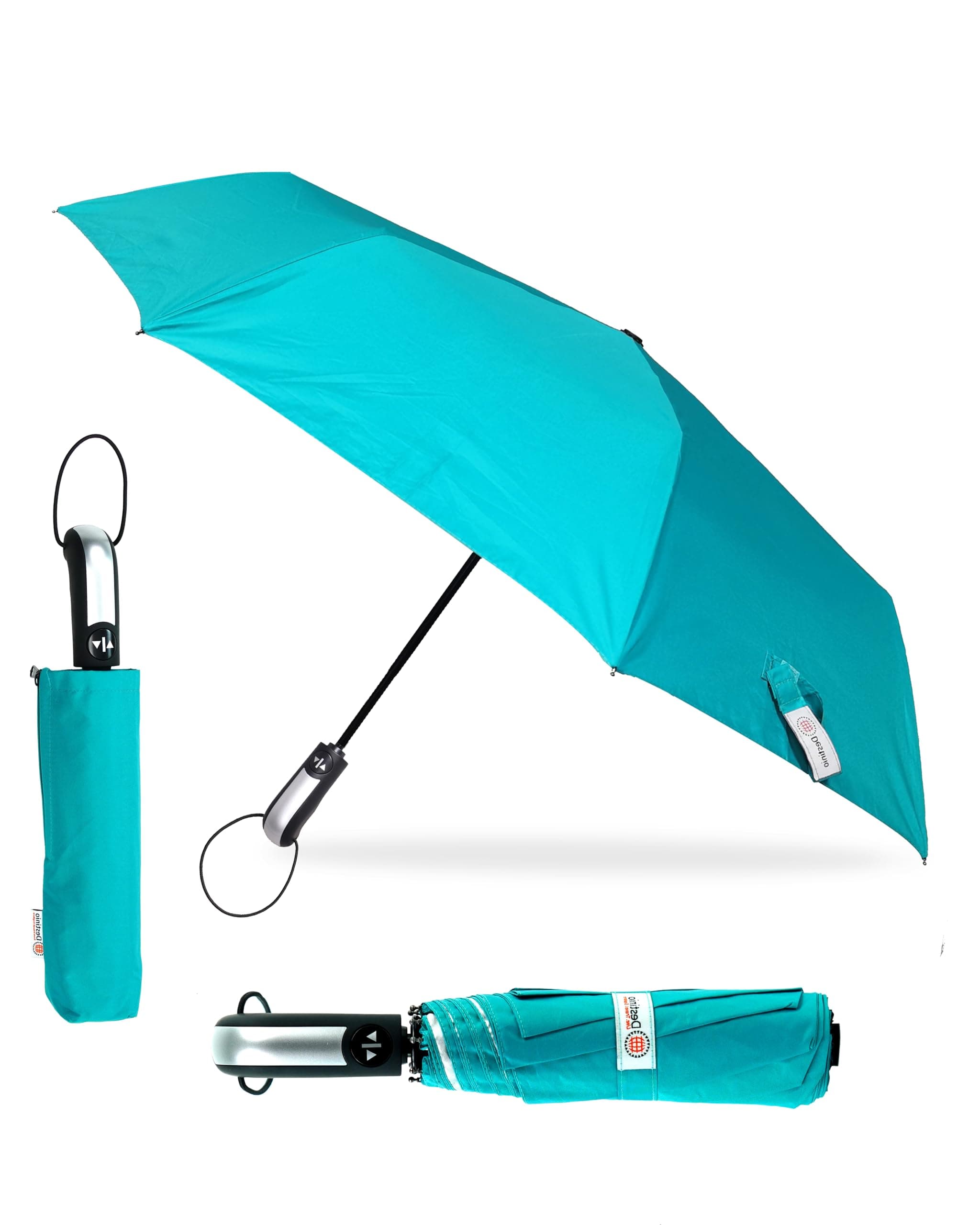 Umbrella for Men - Automatic Large Size Foldable Umbrella with Travel Cover for Man and women - 3 fold Windproof umbrella