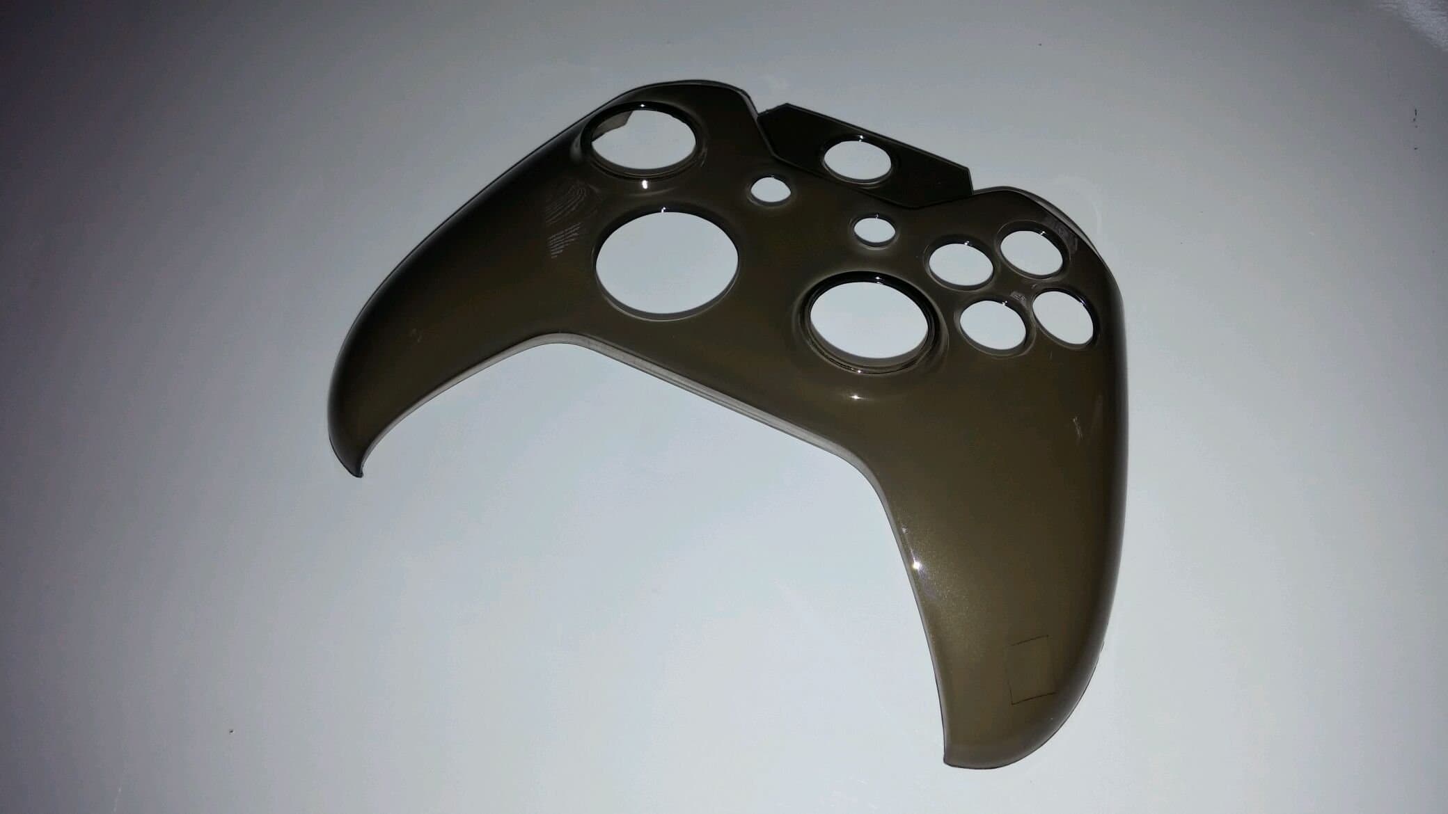 Clear Black Xbox One Controller Protective Faceplate, Change your look!