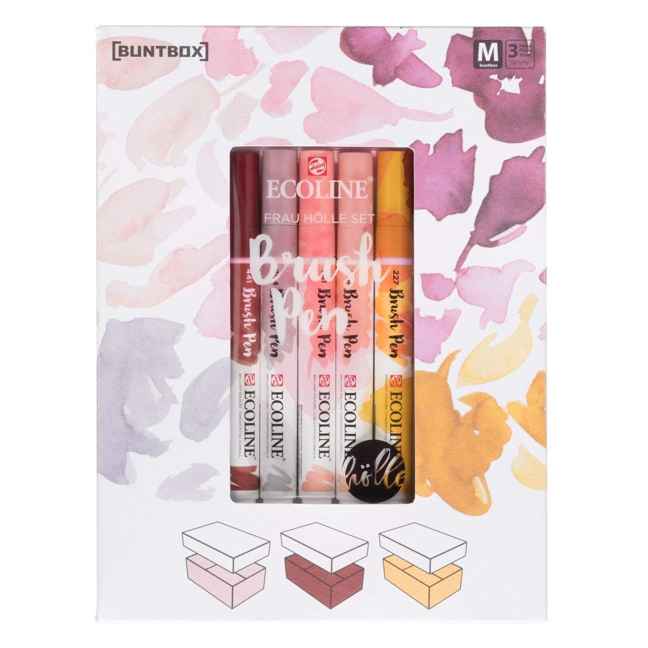 Buntbox 287-26 Lettering Set "Frau Hölle" Size M