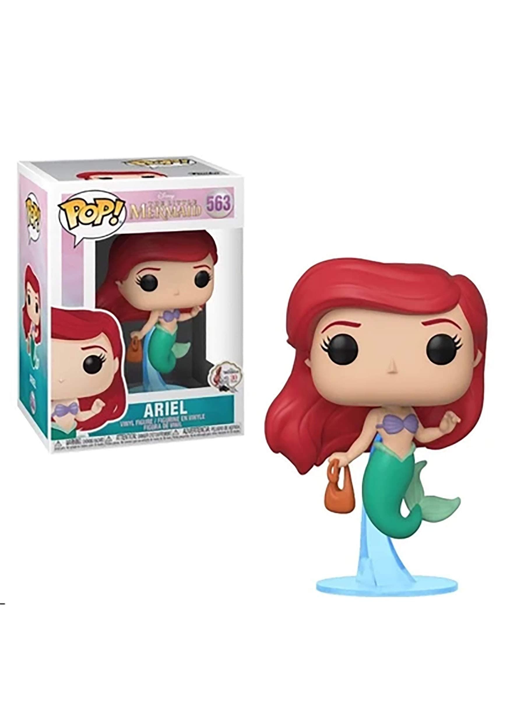 Funko POP! Disney: Little Mermaid - Ariel With Bag - Collectable Vinyl Figure - Gift Idea - Official Merchandise - Toys for Kids & Adults - Movies Fans - Model Figure for Collectors and Display