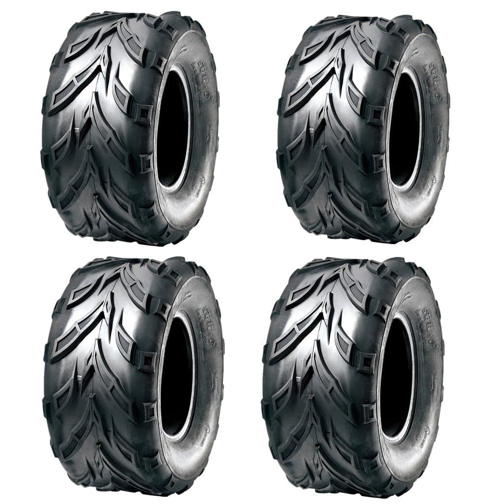 Dong Fang 20X10-10" Radial Tubeless Tire Offroad 4 PLY for ATV UTV Go Kart Quad Buggy (pack of 4)