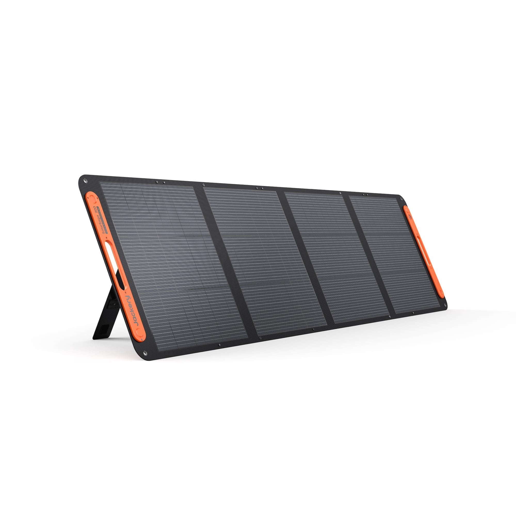 Jackery SolarSaga 200W Portable Solar Panel,IP68 Foldable Bifacial Solar Panels,Compatible with Jackery Explorer Power Station and Solar Generator,for Rooftops Outdoor Camping Off-Grid and RVs