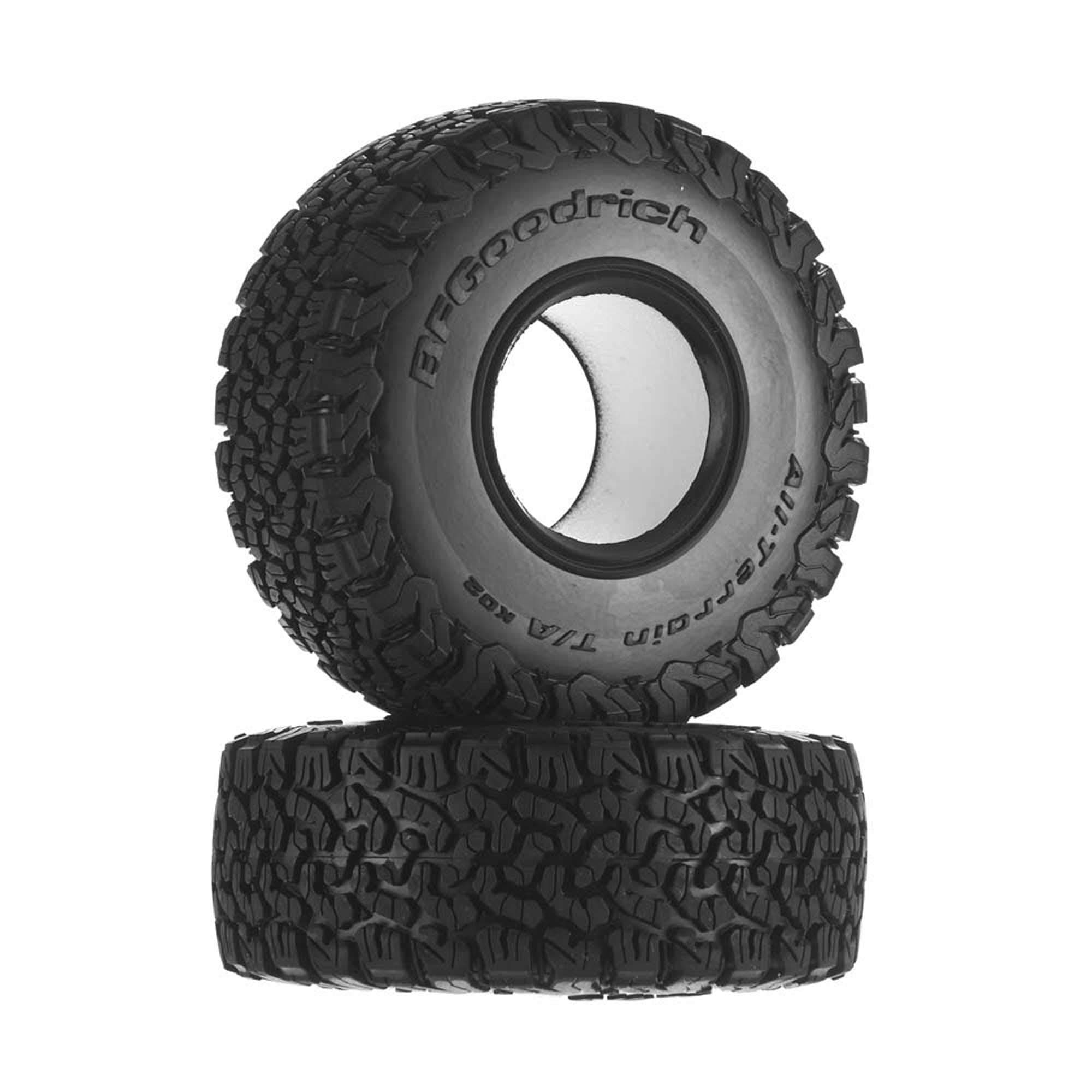Axial AX31412 1.9 BF Goodrich All-Terrain T/A KO2 R35 Compound RC Tires with Foam Inserts (Set of 2): AXIC4412 , Black