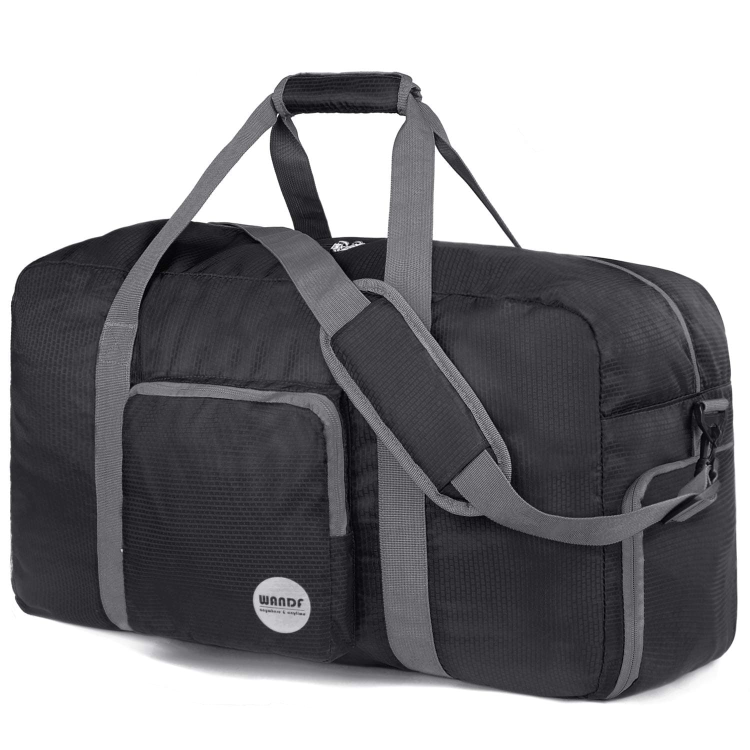 WANDFFoldable Travel Duffel Bag 60-120L Duffle Carry on for Women and Men