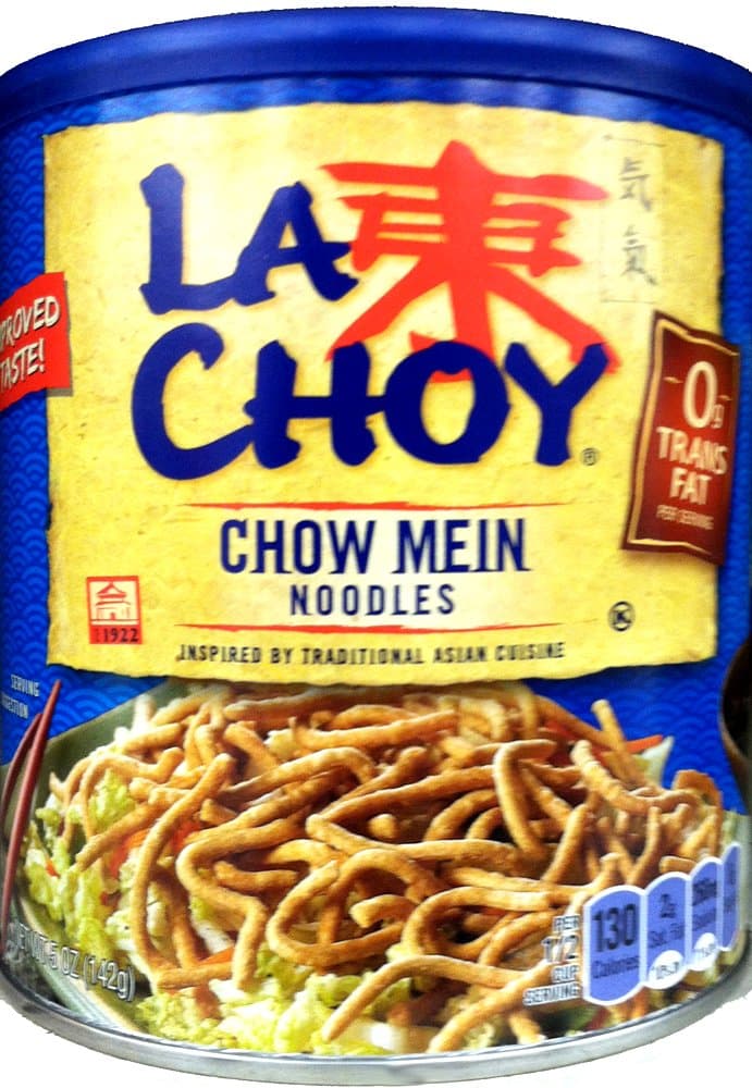La Choy CHOW MEIN NOODLES Asian Cuisine 5oz (2 pack)