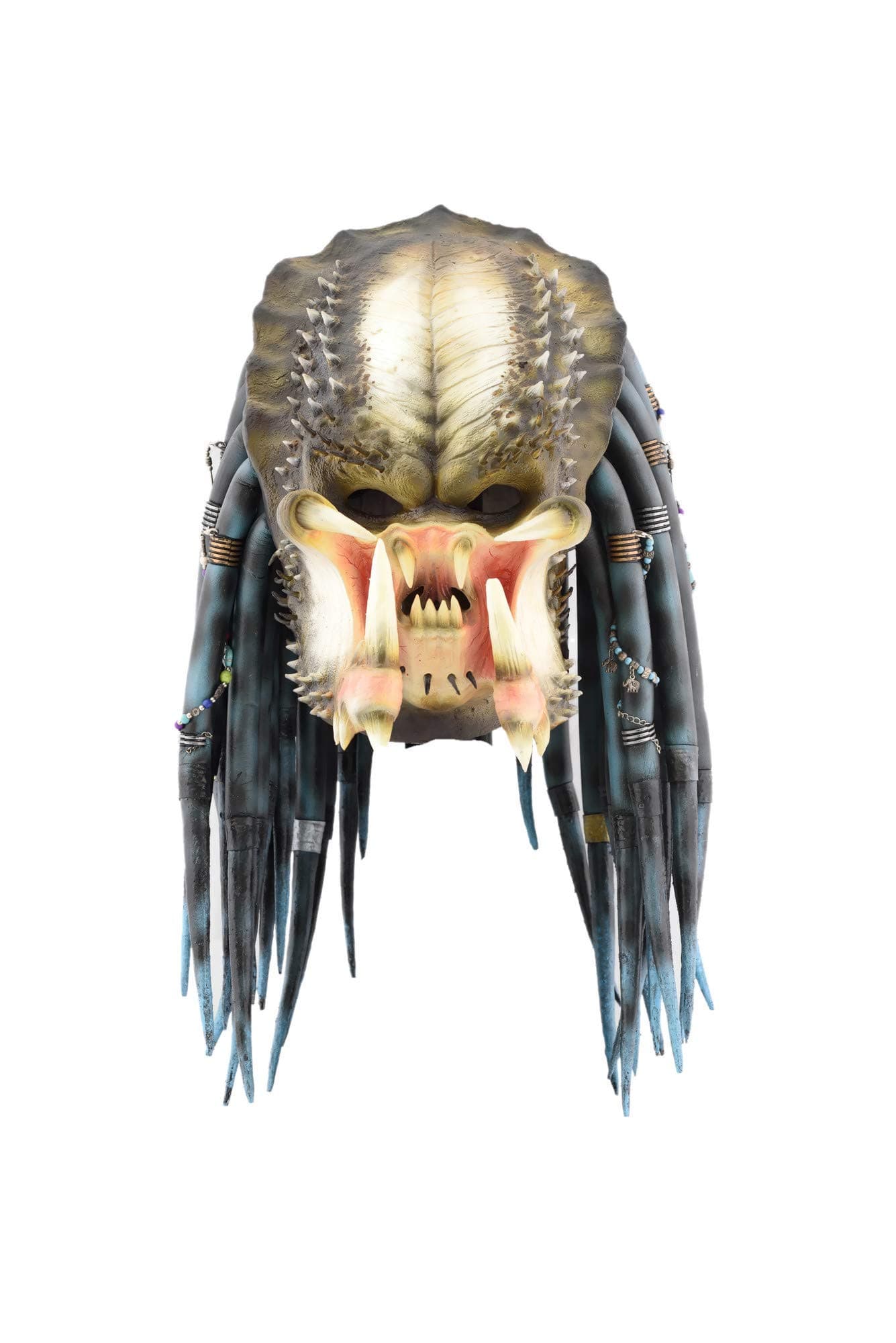 Elder Predator Latex Mask one size For Cosplay Halloween Party (Elder Predator Mask)