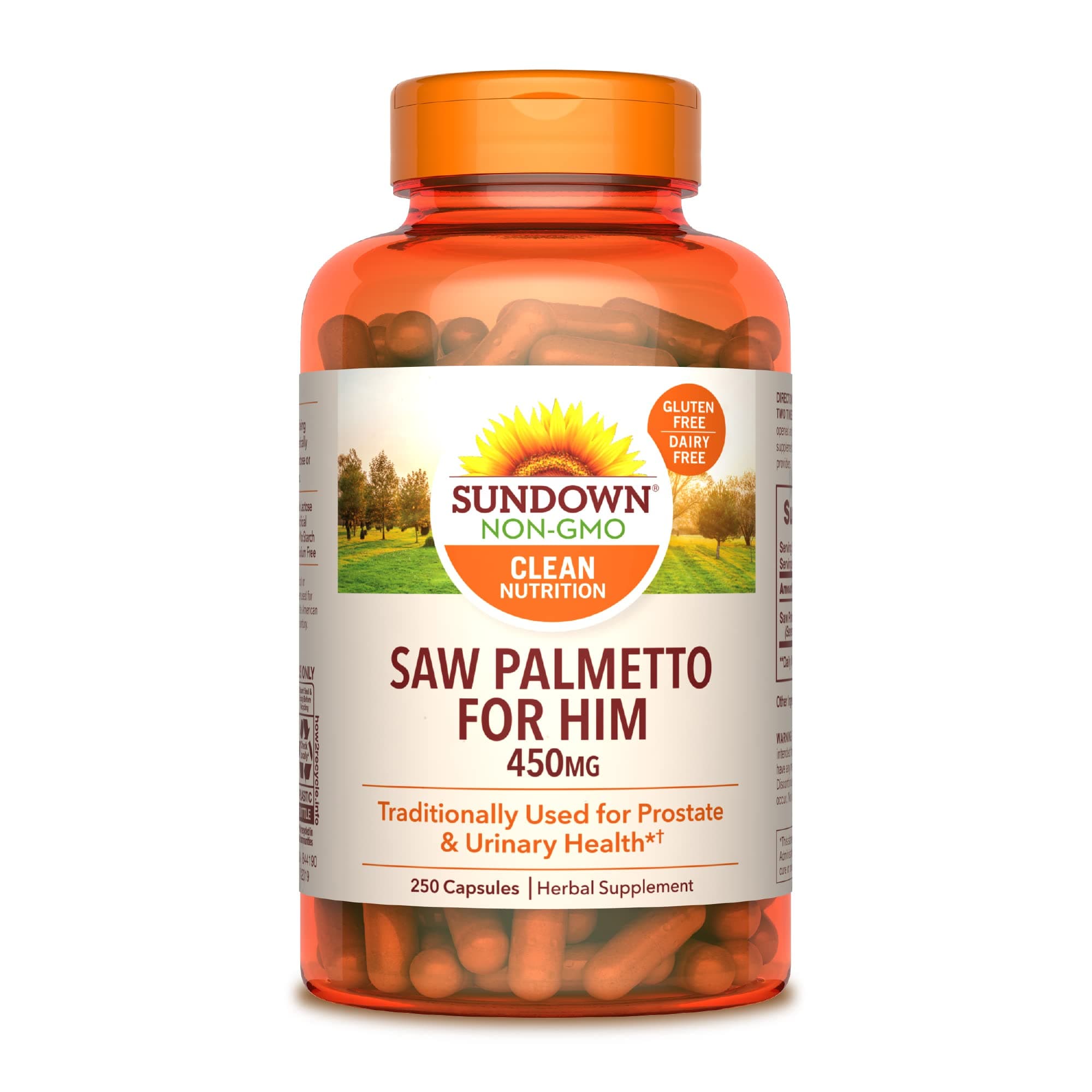 Sundown Saw Palmetto, 250 Capsules