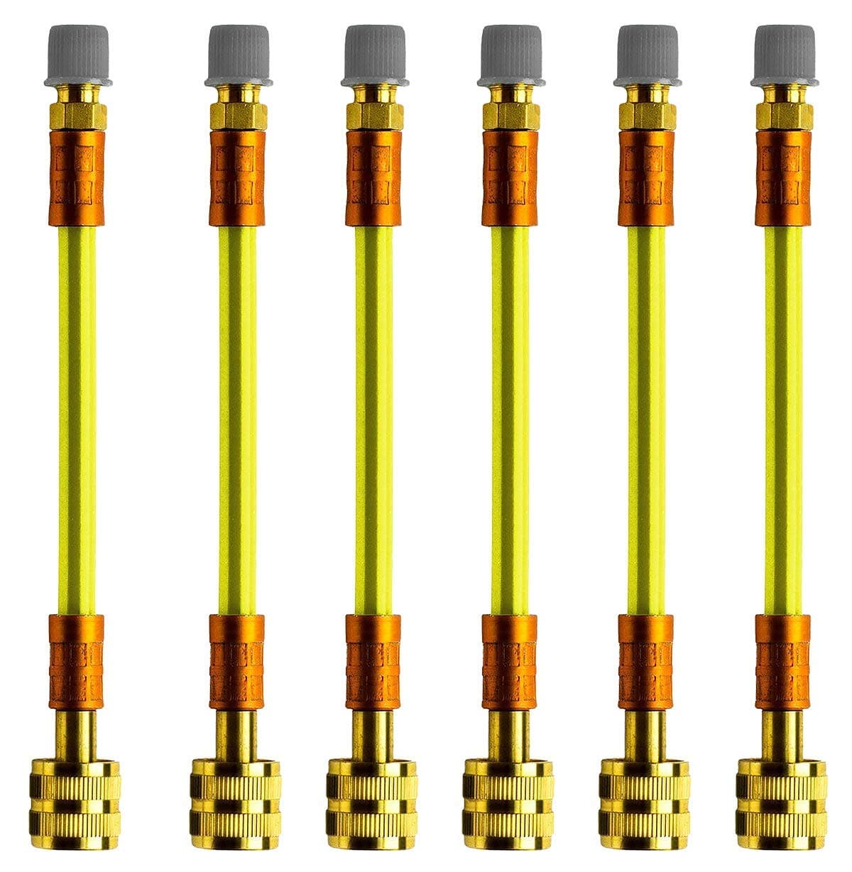 Direct Inject UV - Refrigerant Leak Sealer with Added UV Dye to Detect Large Leaks - for AC, Refrigeration, and Automotive Systems Up to 5 Tons - Compatible with All Refrigerants - 6 Packs