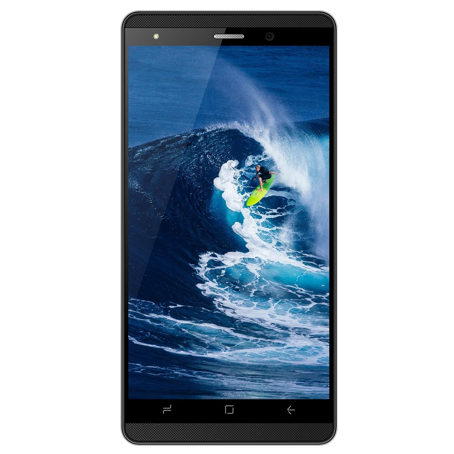 Mobile Phone, DUODUOGO J3 Android 9.0 Phone Unlocked SIM Free Smartphones, 16GB ROM/128GB Quad-Core, 5.1 Inch 18:9 Display, Triple Card Slots, Dual SIM Dual Cameras Wifi, Bluetooth, GPS, FM (Black)