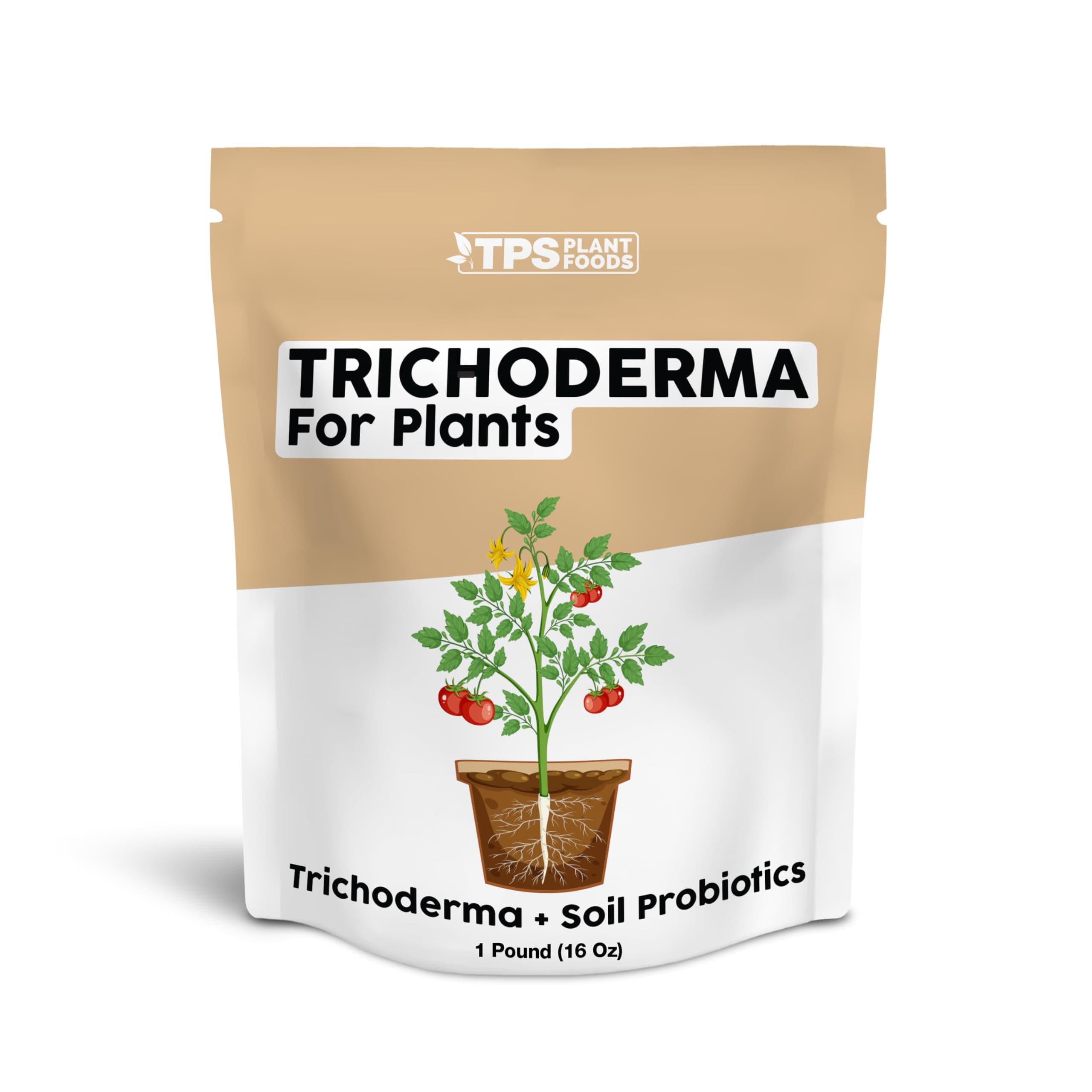 Trichoderma for Plants, Great for Transplanting and Established Plants, Also Includes Soil Probiotics Mycorrhizae and Bacteria(16 Ounces)