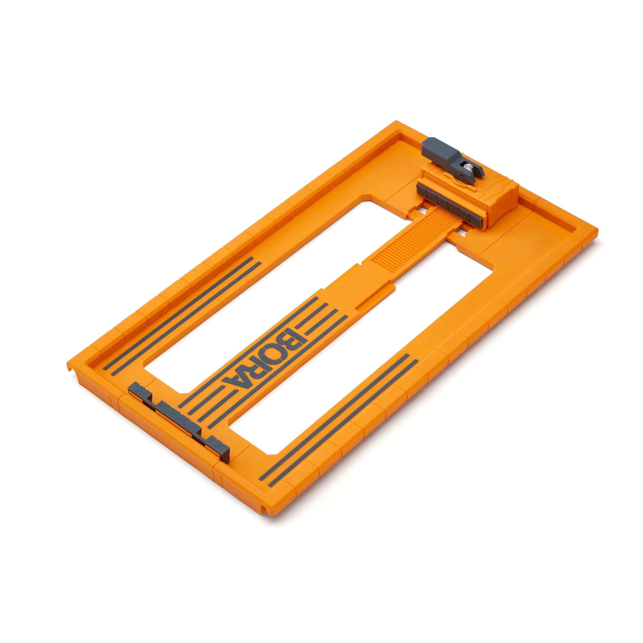 NGX Saw Plate RT Circular Saw Guide, For Straight Cuts, designed for use with Bora NGX and WTX Clamp Edge System, Adjustable to fit most Circular Saws 546001