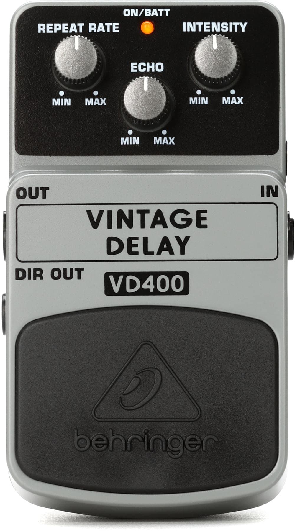 Behringer VINTAGE DELAY VD400 Vintage Analog Delay Effects Pedal, White