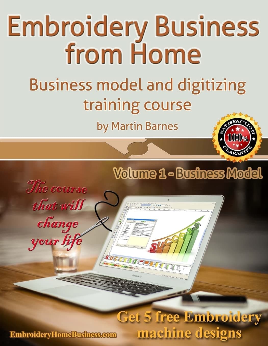 Embroidery Business from Home: Business Model and Digitizing Training Course Paperback – September 27, 2016