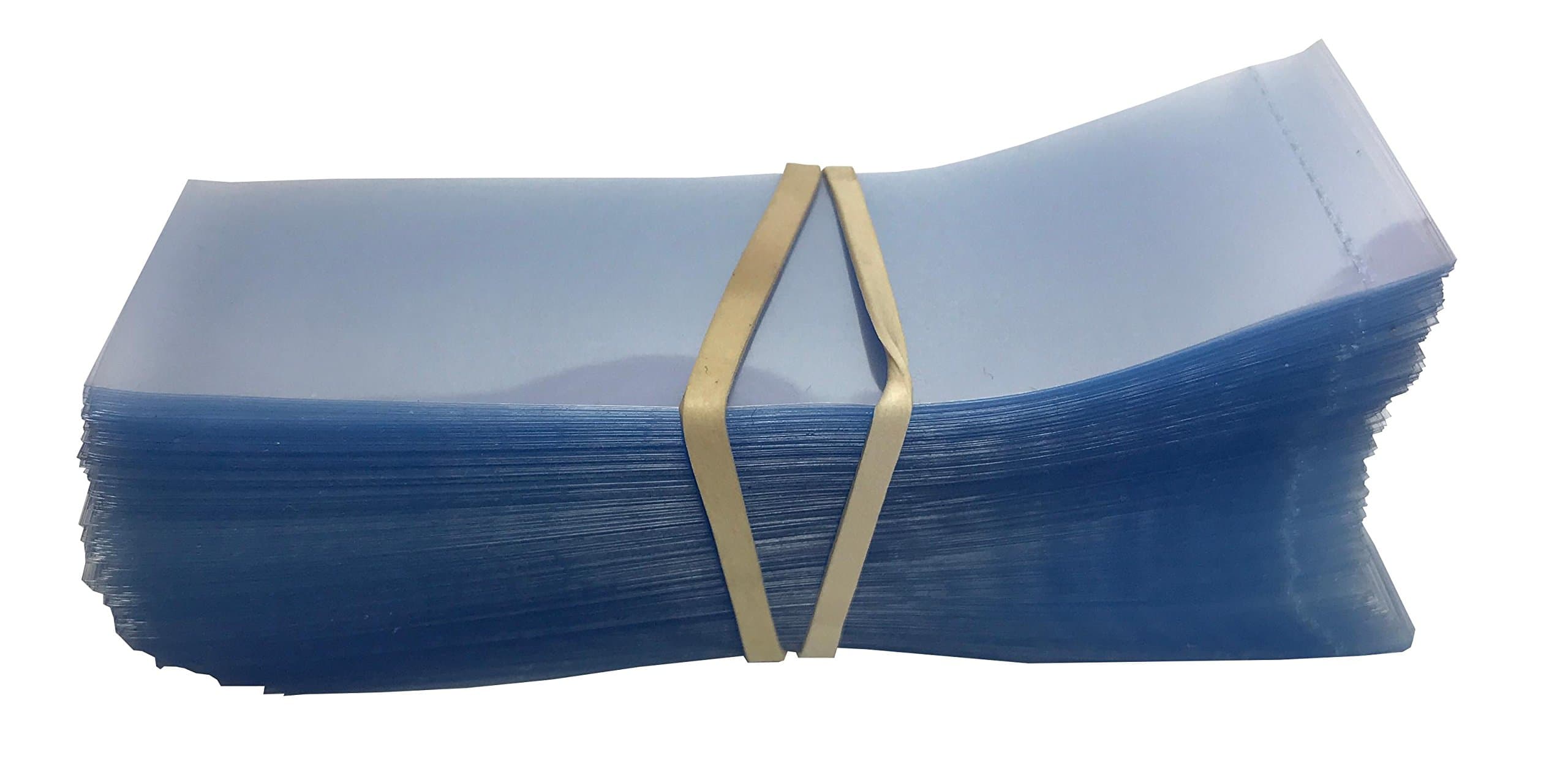 75 x 28 mm Clear Perforated Shrink Band for Pill Packer Bottles, Pharmaceutical Bottles and More. [Compatible Diameter Range: 1 1/2” – 1 3/4”] - Bundle of 5,000