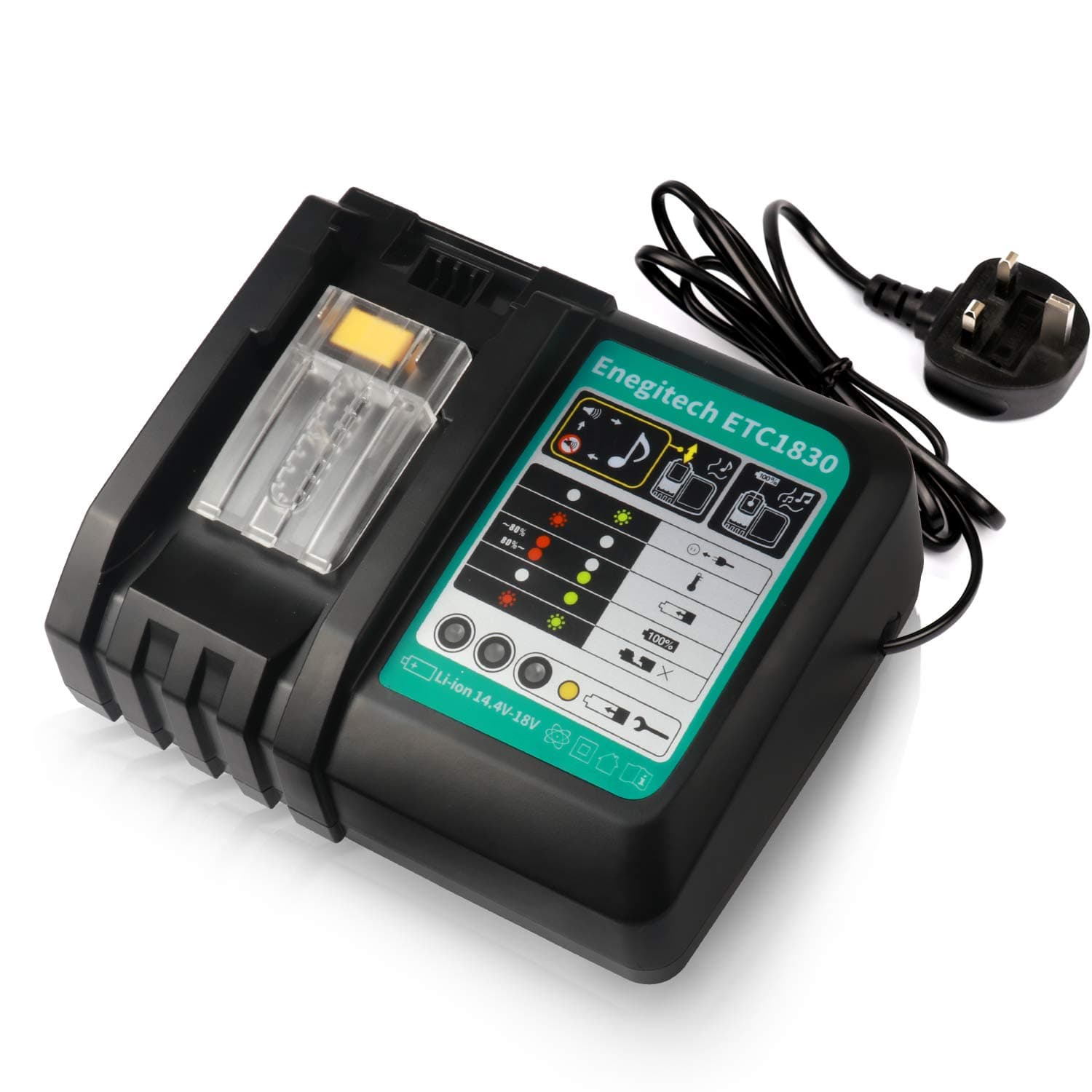 14.4V - 18V Fast Battery Charger DC18RC