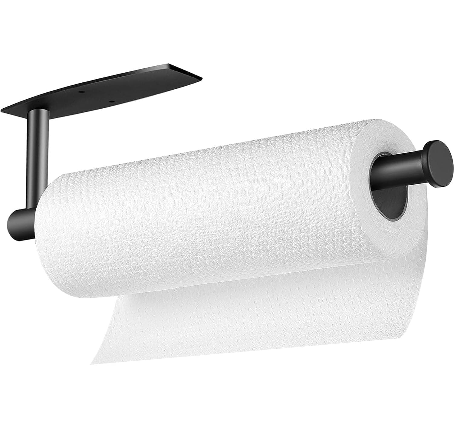 Paper Towel Holder, Kitchen Paper Towel Roll Holder - Under Cabinet Paper Towel Holder for Kitchen, Wall Mounted Stainless Steel Towel Holder, Kitchen Paper Towel Bar